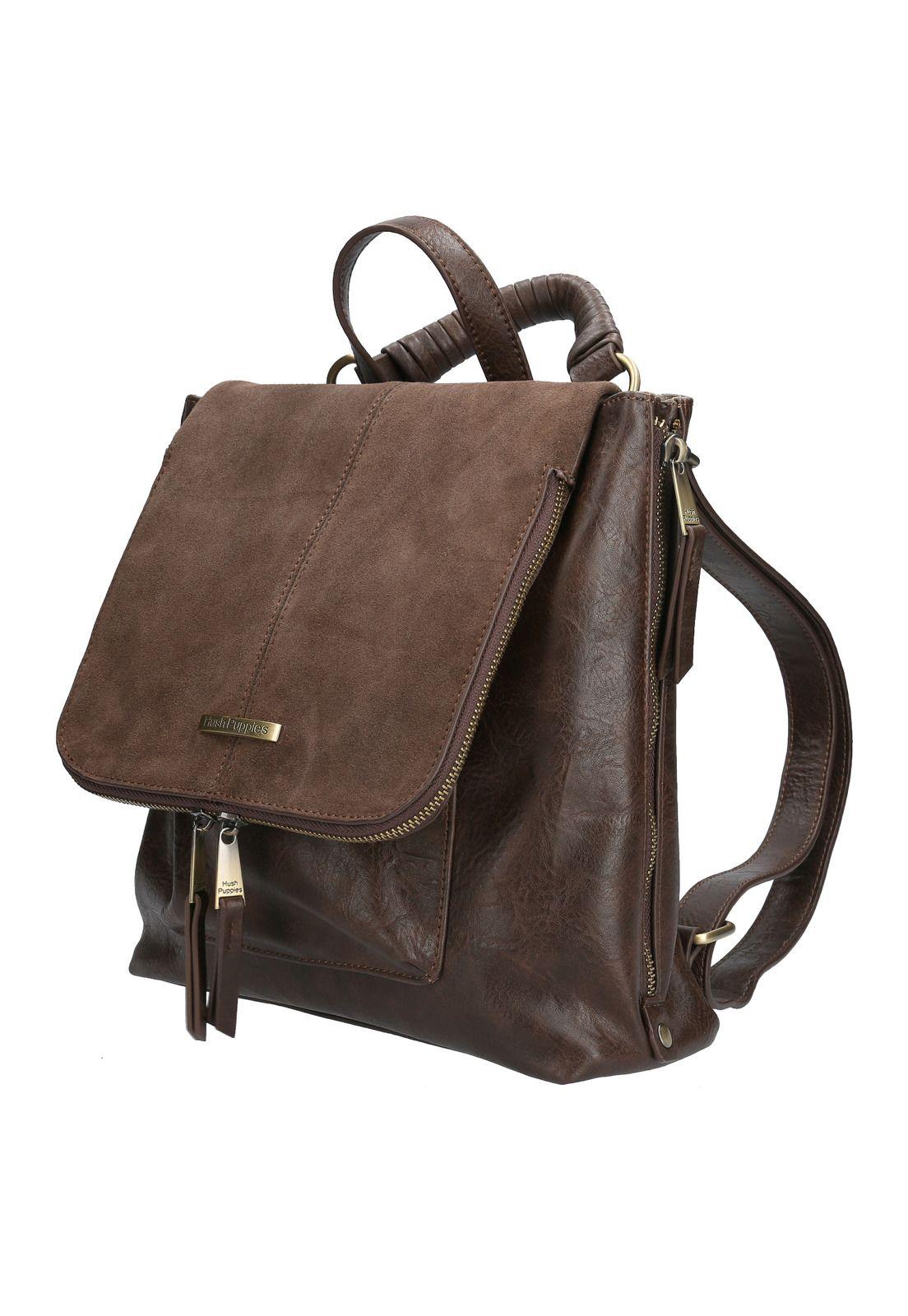 Cartera Mujer Lily Backbag Café-1