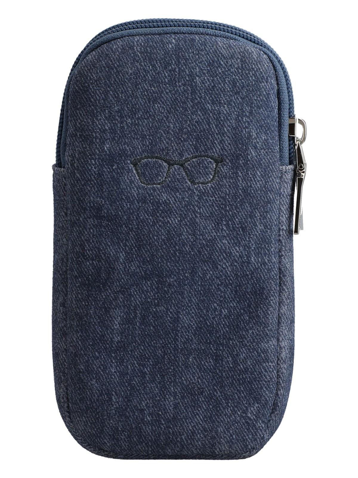 Estuche de anteojos Mujer Twin Glasscase Azul-2