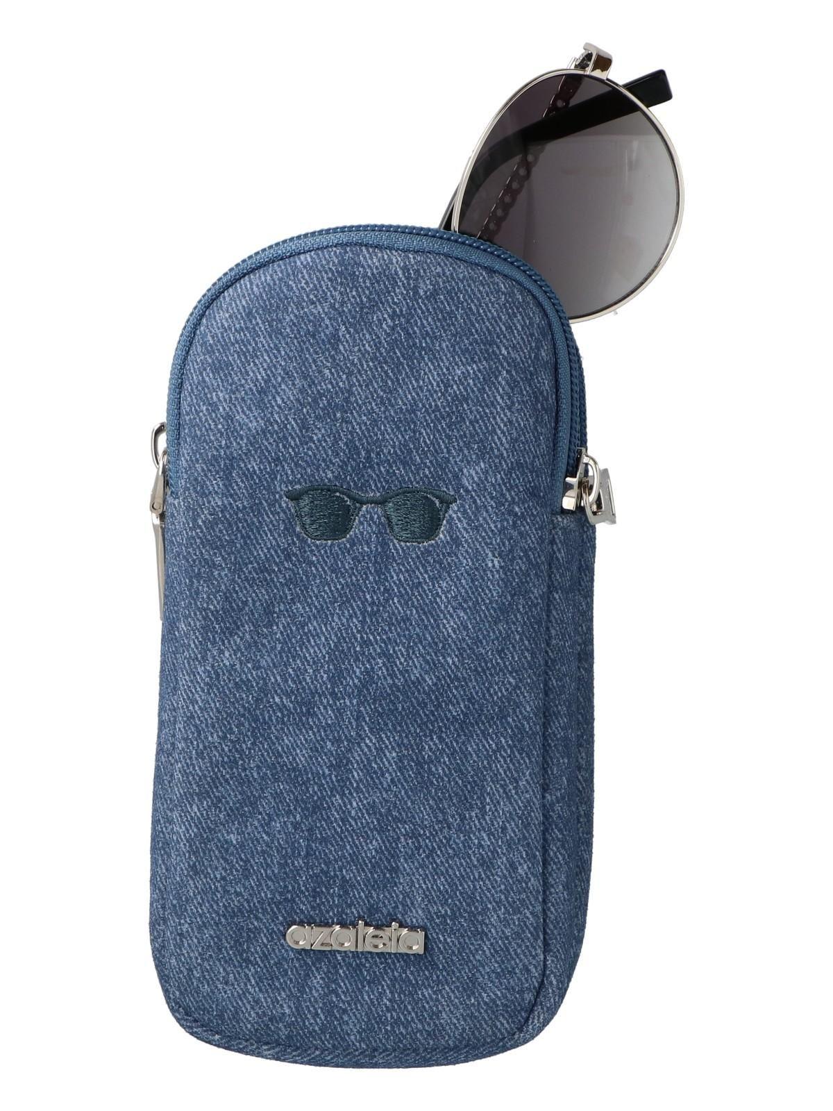 Estuche de anteojos Mujer Twin Glasscase Azul-4