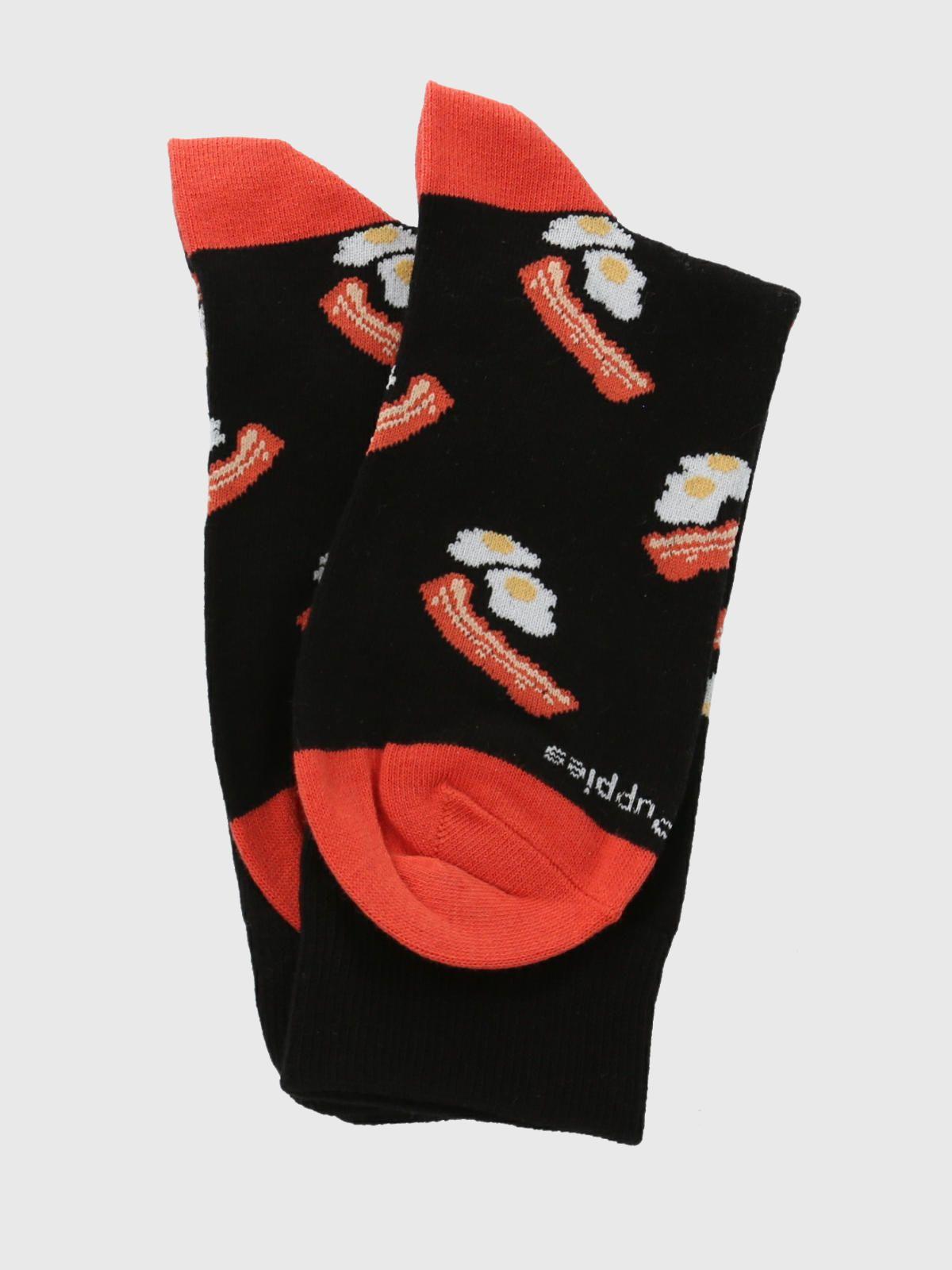 Calcetin Negro Eggs Hombre-2