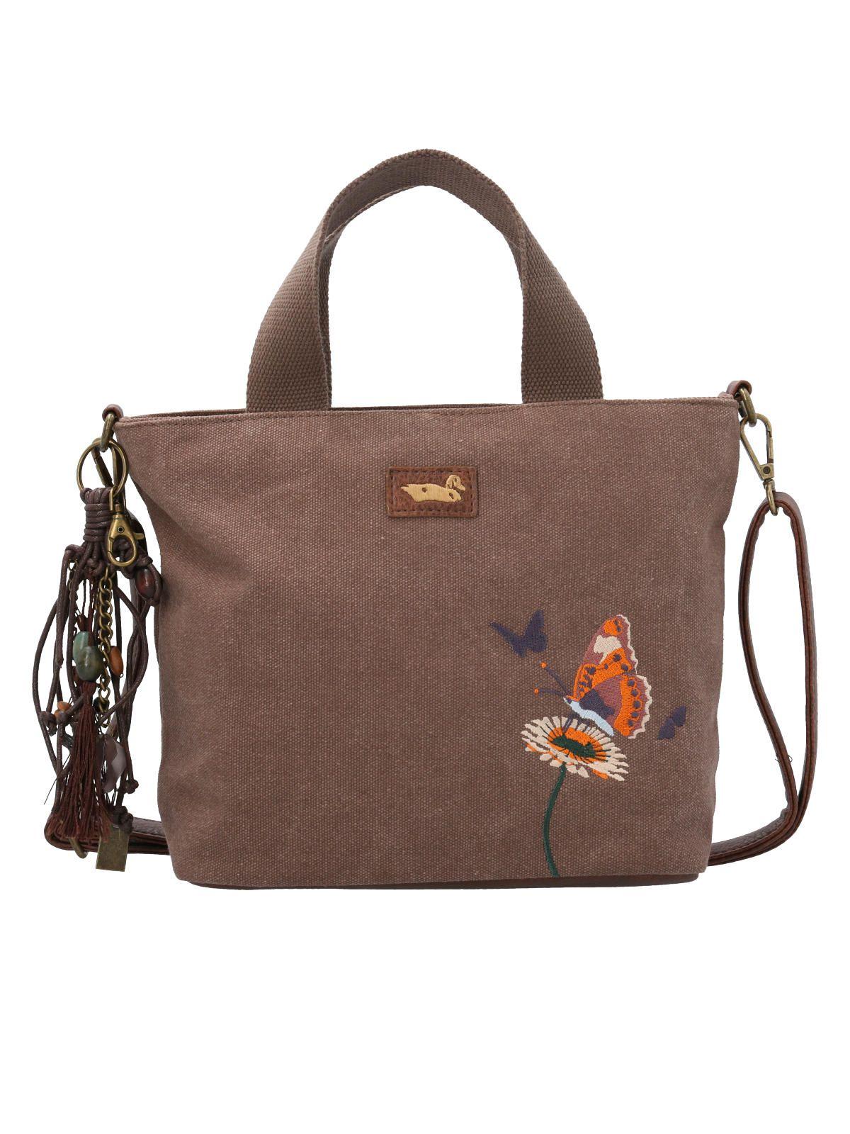 Cartera Textil Mujer Nature Bag Café-0
