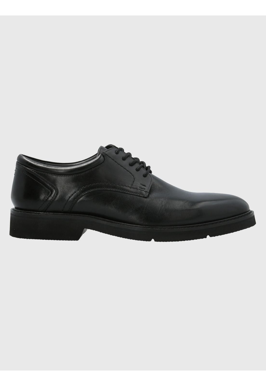 Zapato Cuero Hombre Aurelio Negro-1