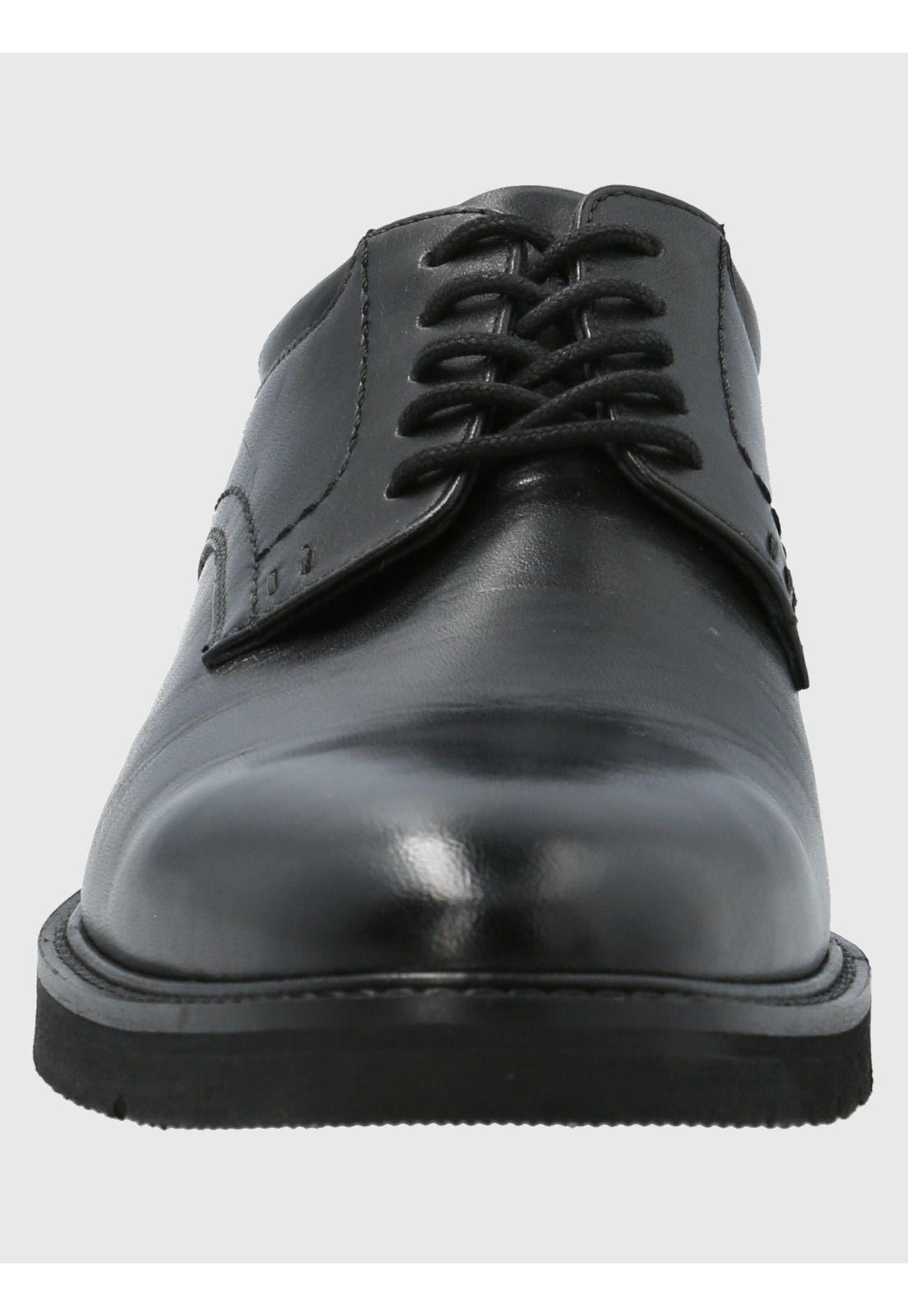 Zapato Cuero Hombre Aurelio Negro-3