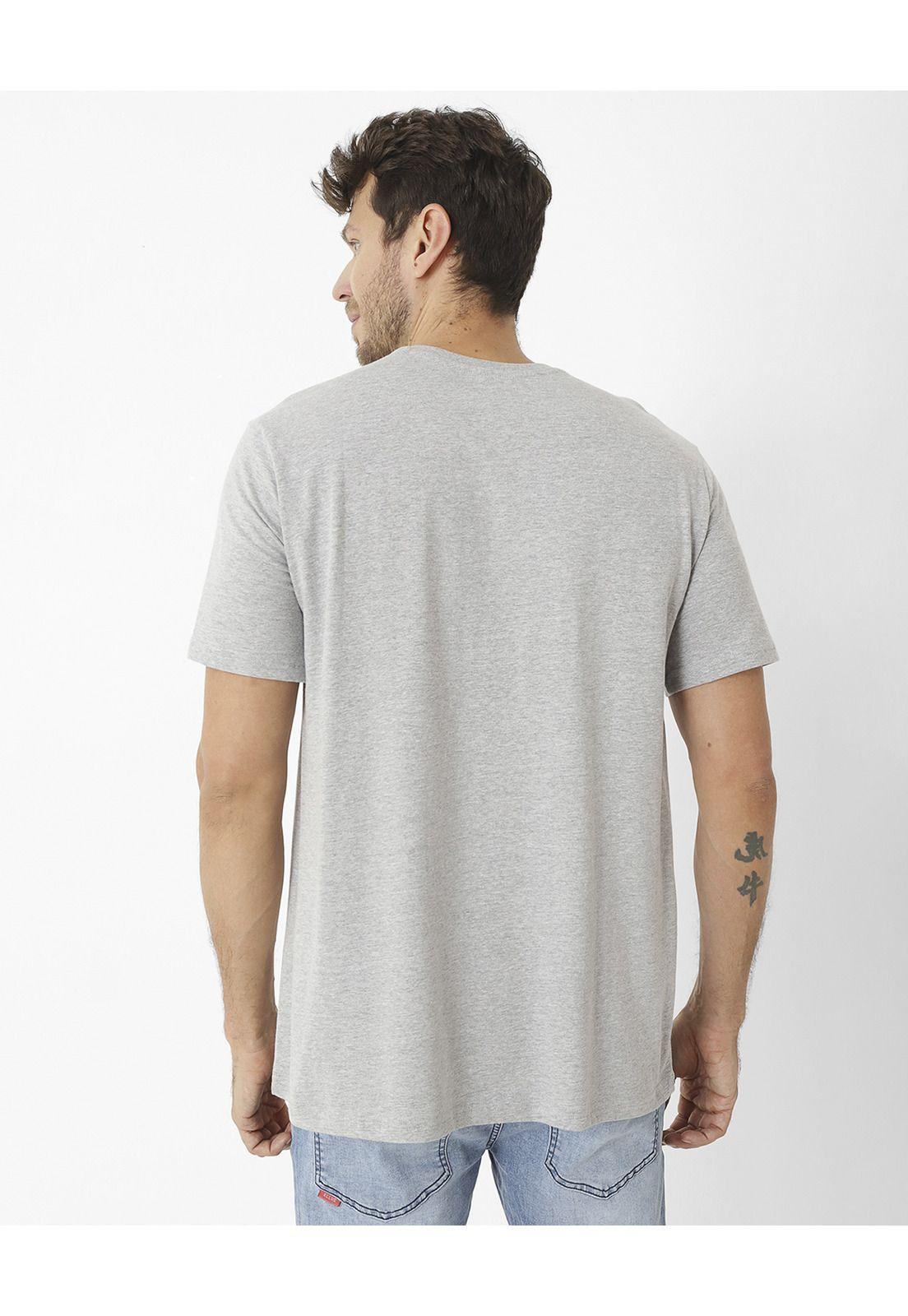 Polera M/C The Road Ahead Gra 3 Gris Hombre-1