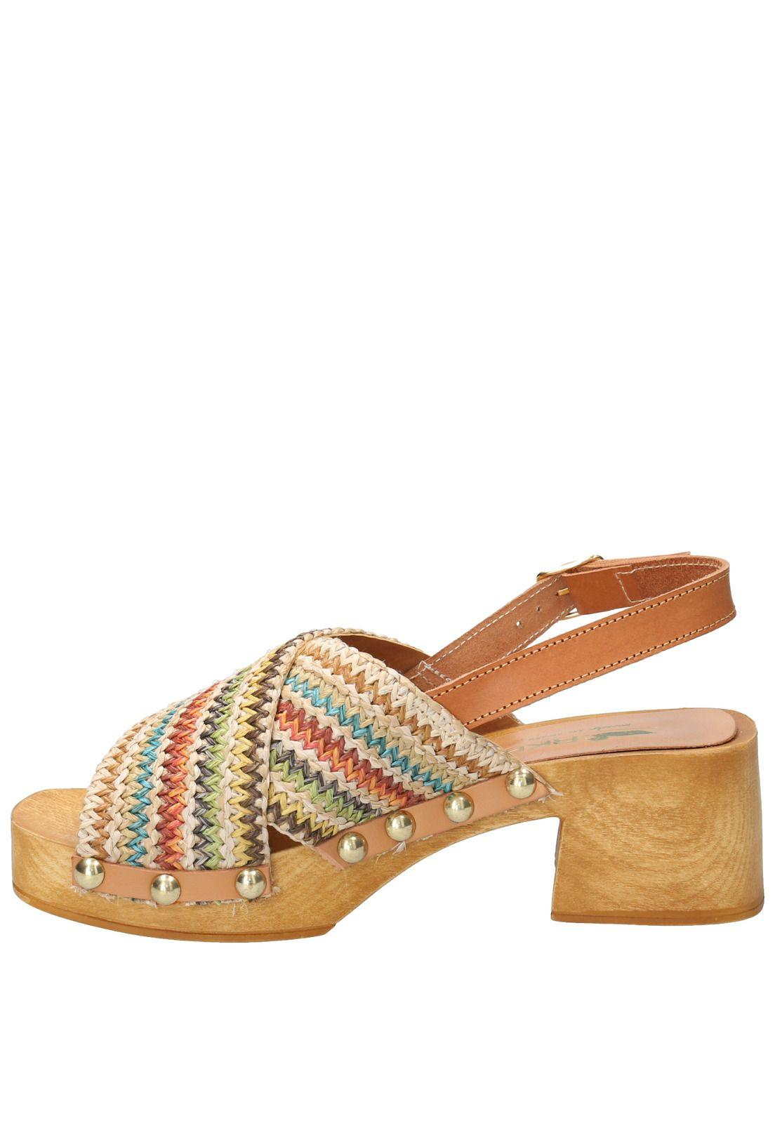 Sandalia Mujer Orvieto Beige-5