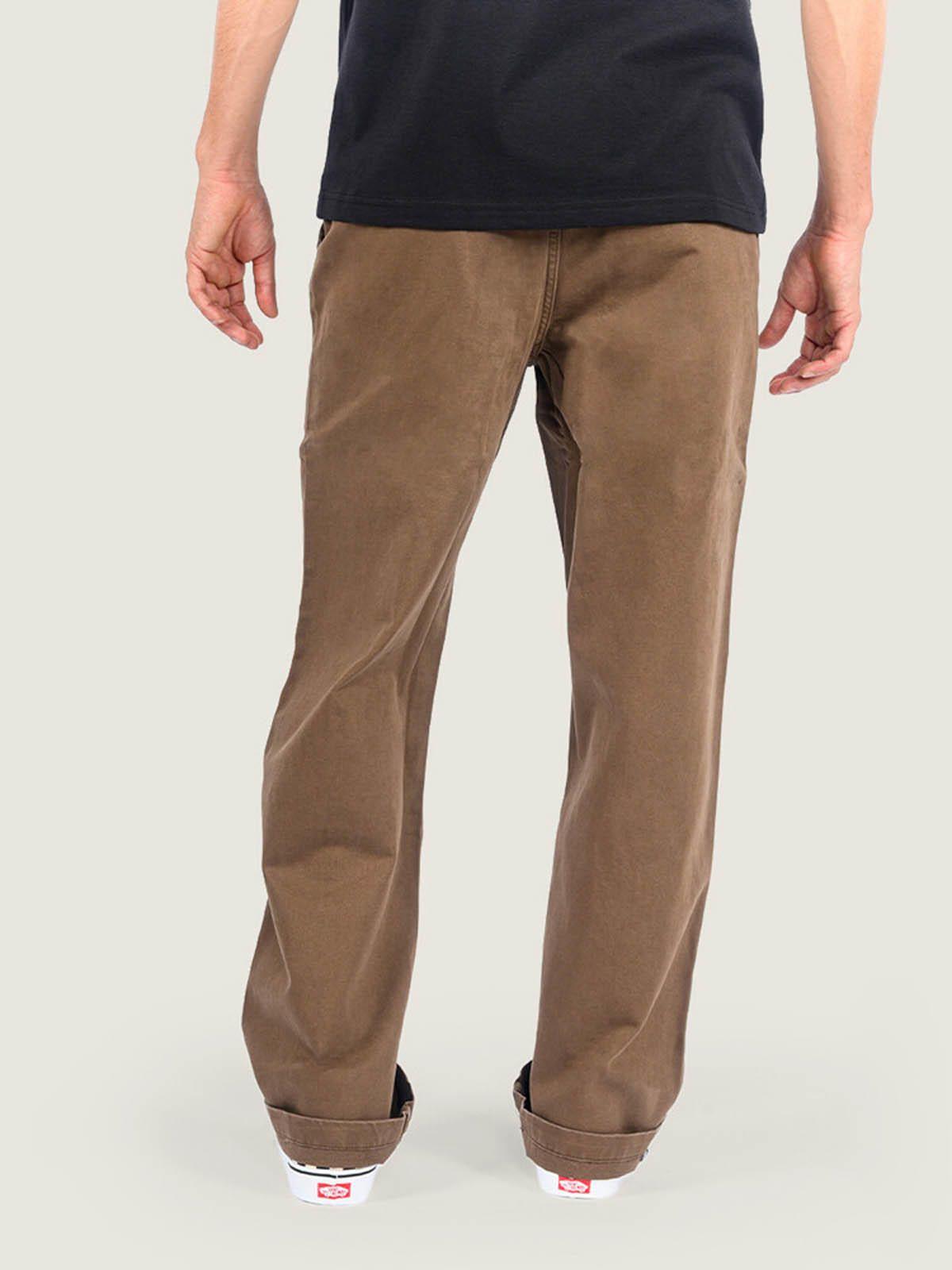 Pantalon Hombre Authentic Chino Loos Café-5