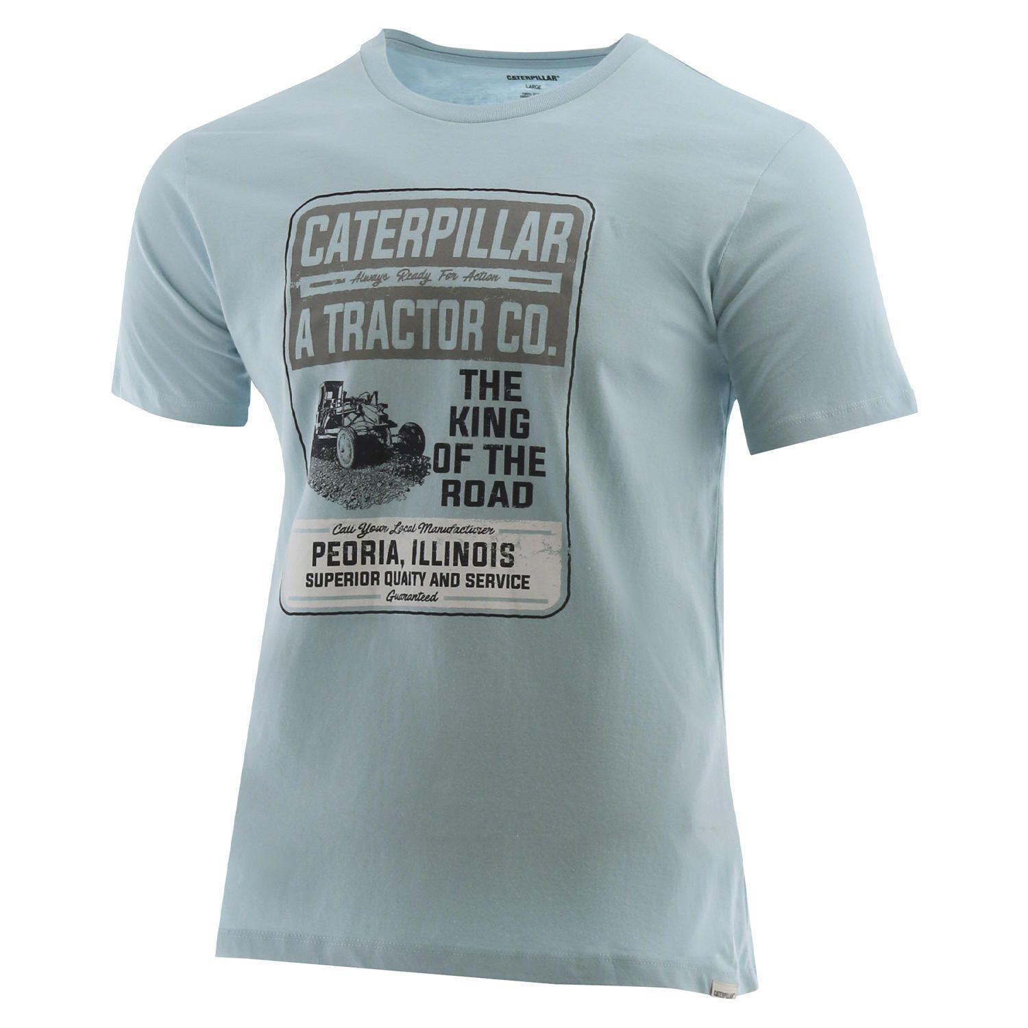 Polera M/C Hombre King Tee Celeste-0