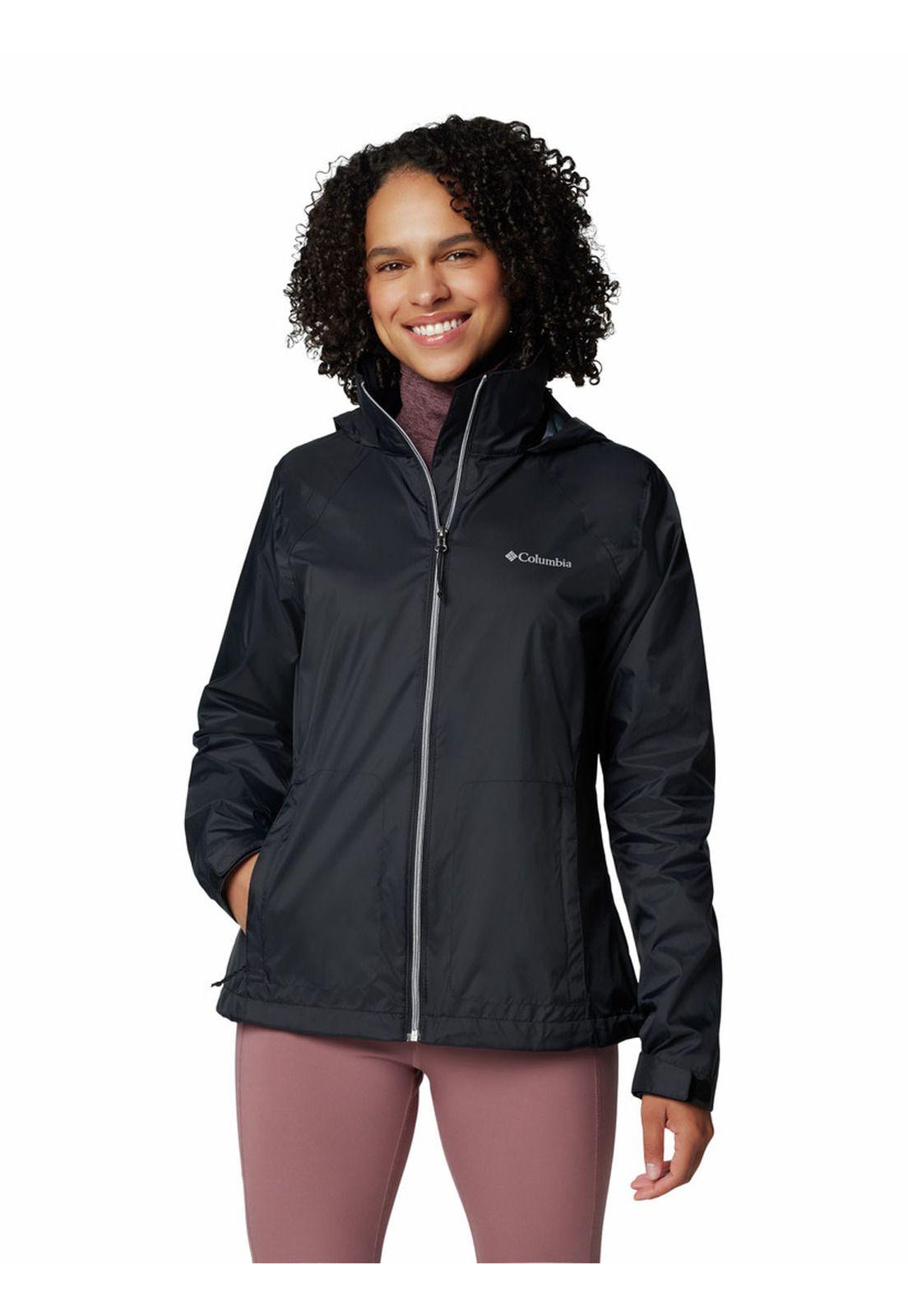 Cortaviento Mujer Switchback Iv Negro-0