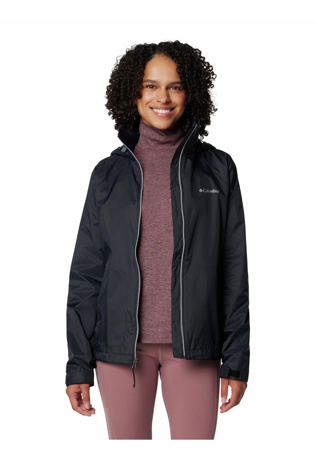 Cortaviento Mujer Switchback Iv Negro-7