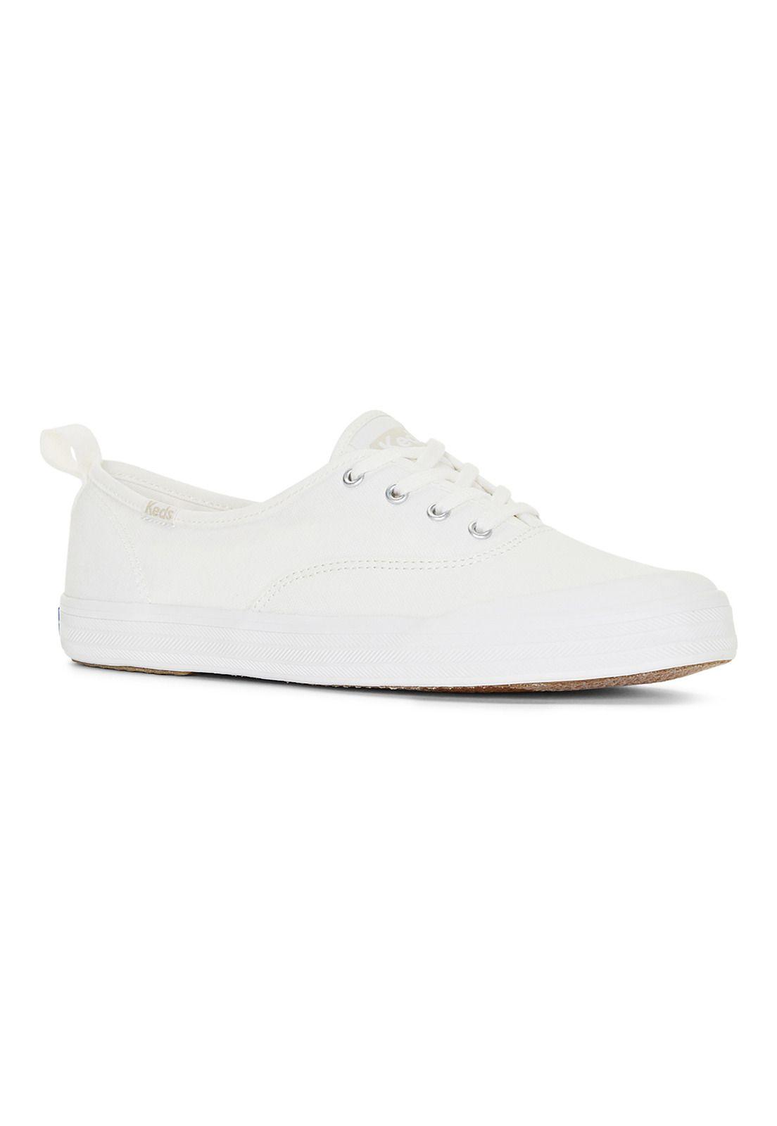 Zapatilla Mujer Champion Toe Cap Canvas Blanca-1