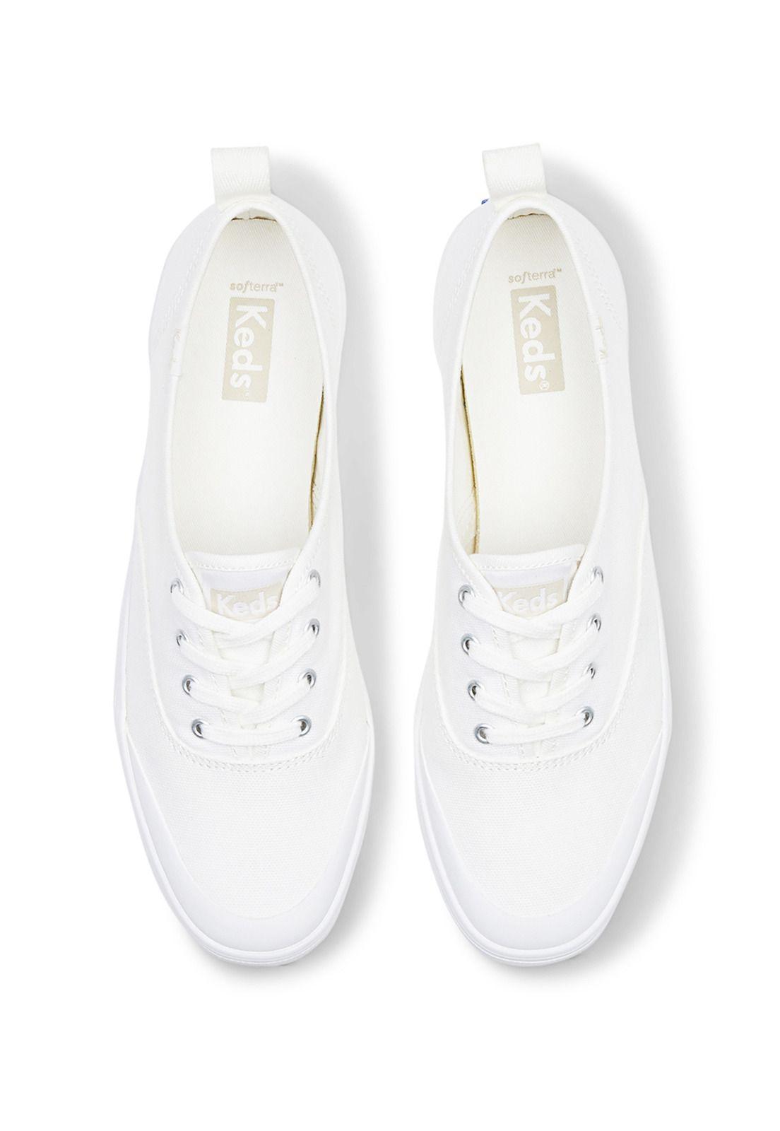 Zapatilla Mujer Champion Toe Cap Canvas Blanca-3