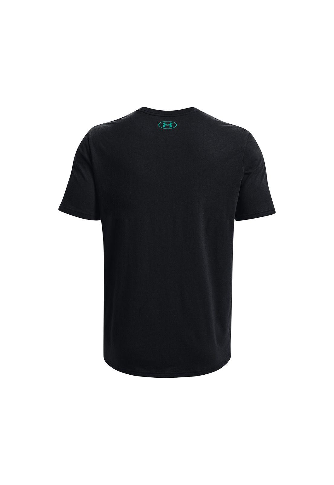 Polera Hombre Camo Chest Stripe Negro-1