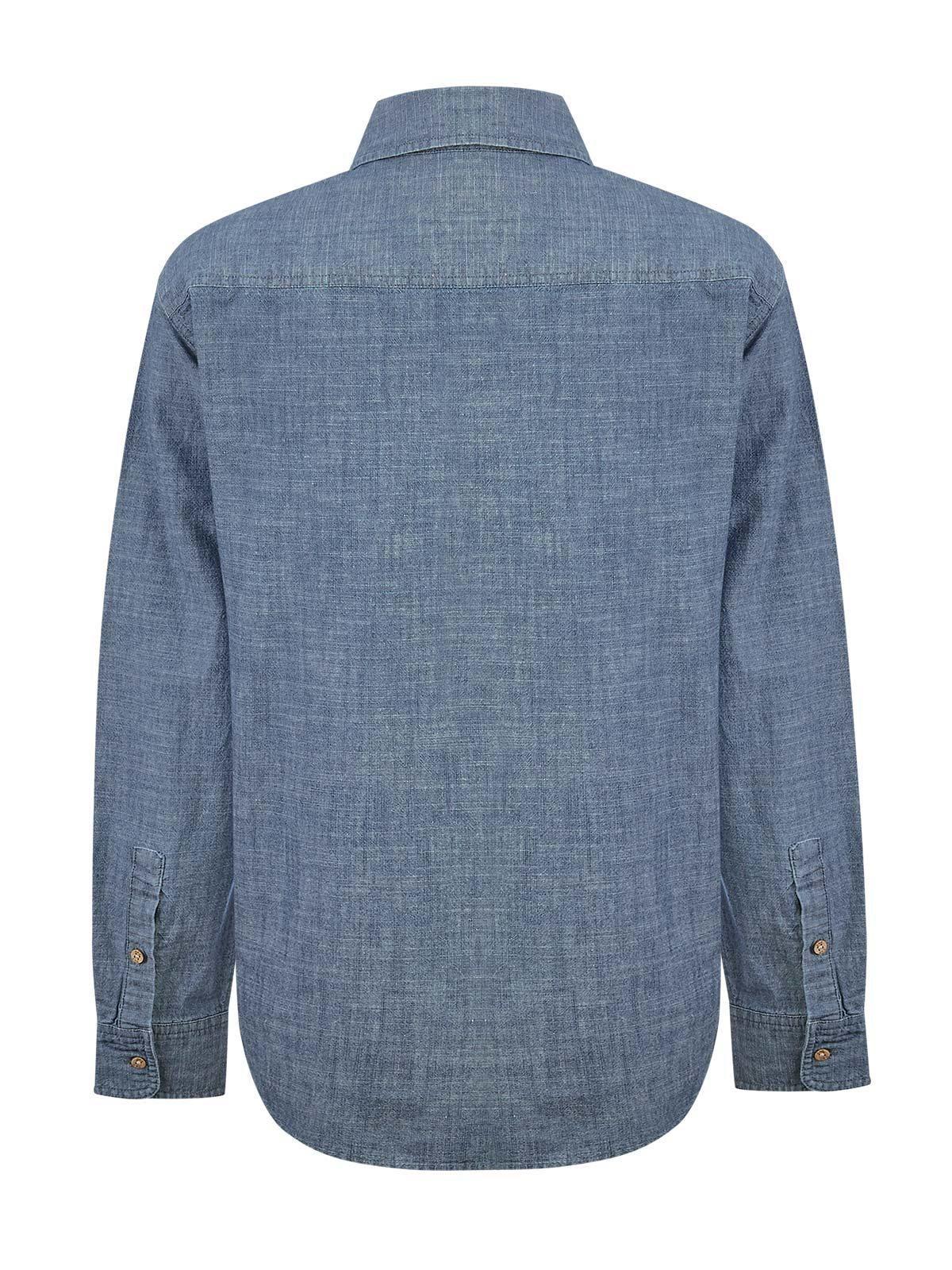 Blusa Algodón Mujer Moroco Azul-1