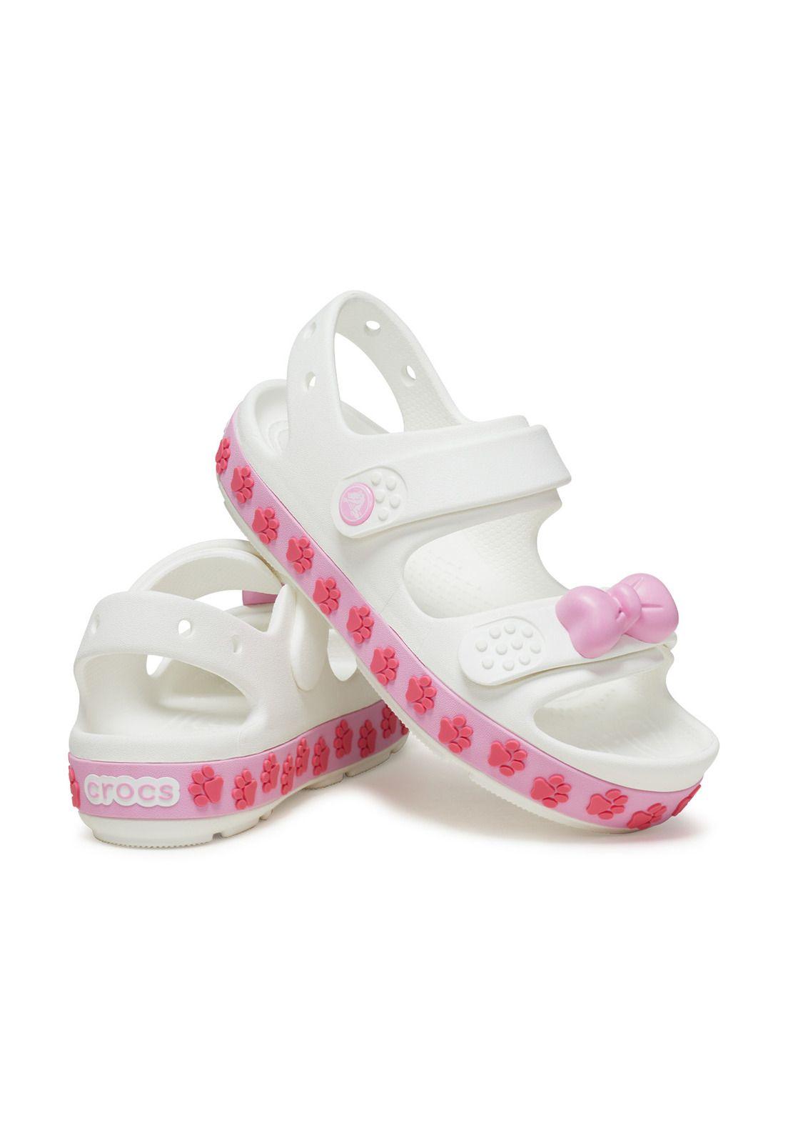 Sandalia Niño Crocband T Blanco-3