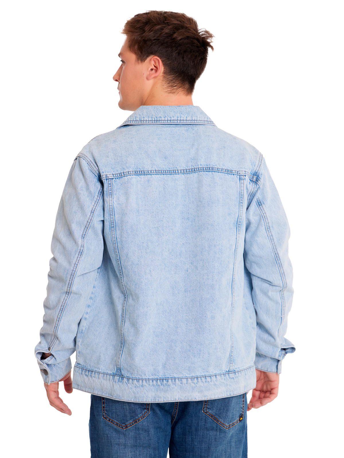 Chaqueta Unisex Denim Work Jacket Azul Claro-3