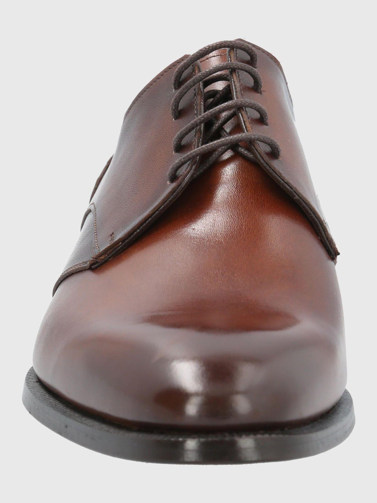 Zapato Cuero Café Hombre Messia -3