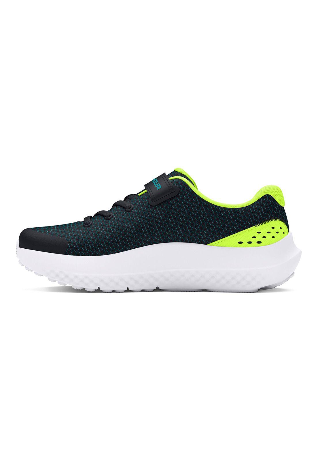 Zapatilla Ua Bps Surge 4 Ac Negro Niño-1