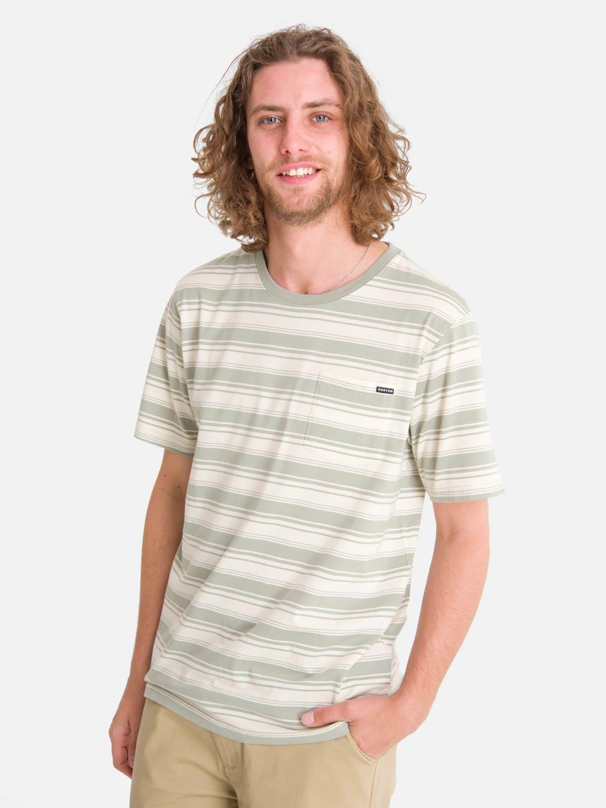 Polera m/c Hombre Stripe Gris-0
