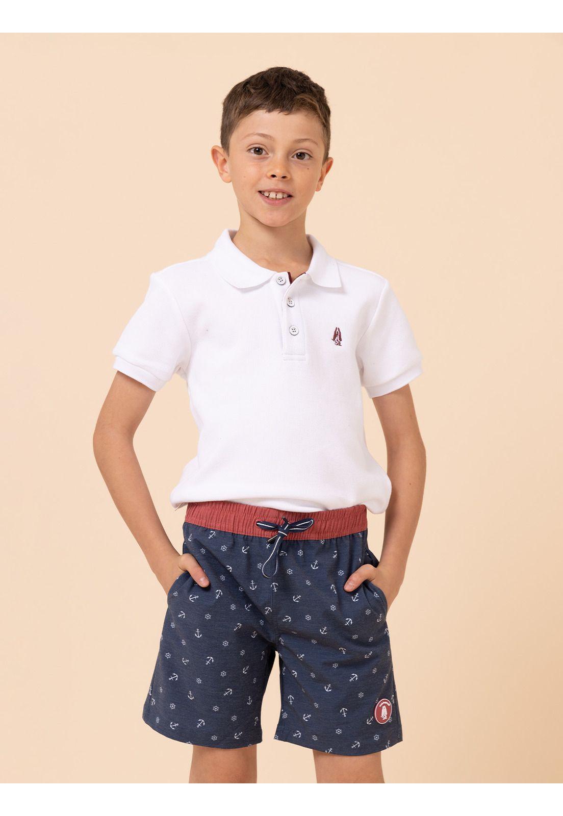 Traje de Baño Niño Lobau Azul-3