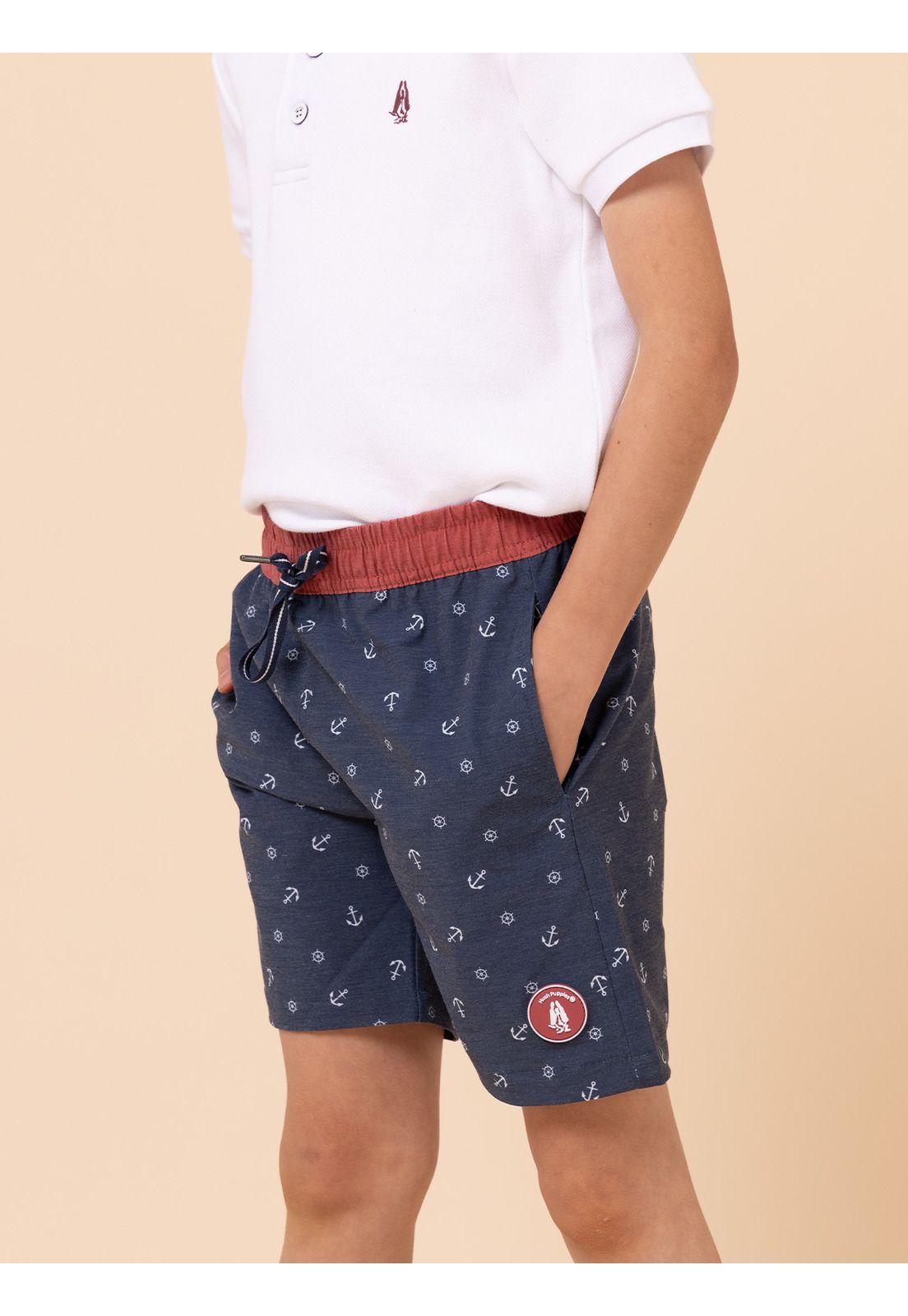 Traje de Baño Niño Lobau Azul-4