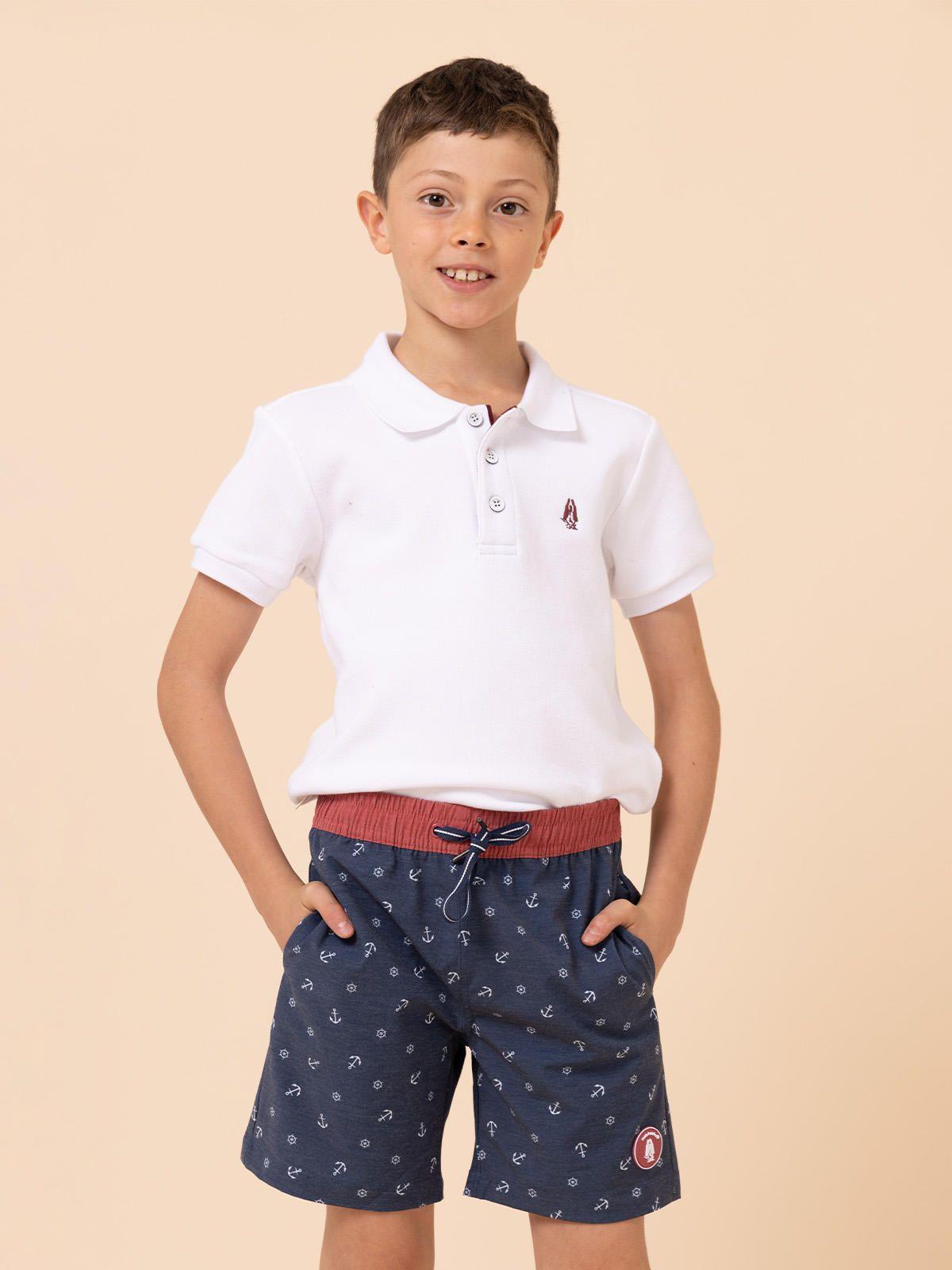 Traje de Baño Niño Lobau Azul-3