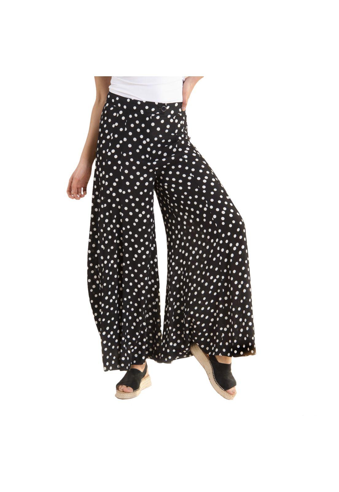 Pantalón Mujer Selma Negro-0