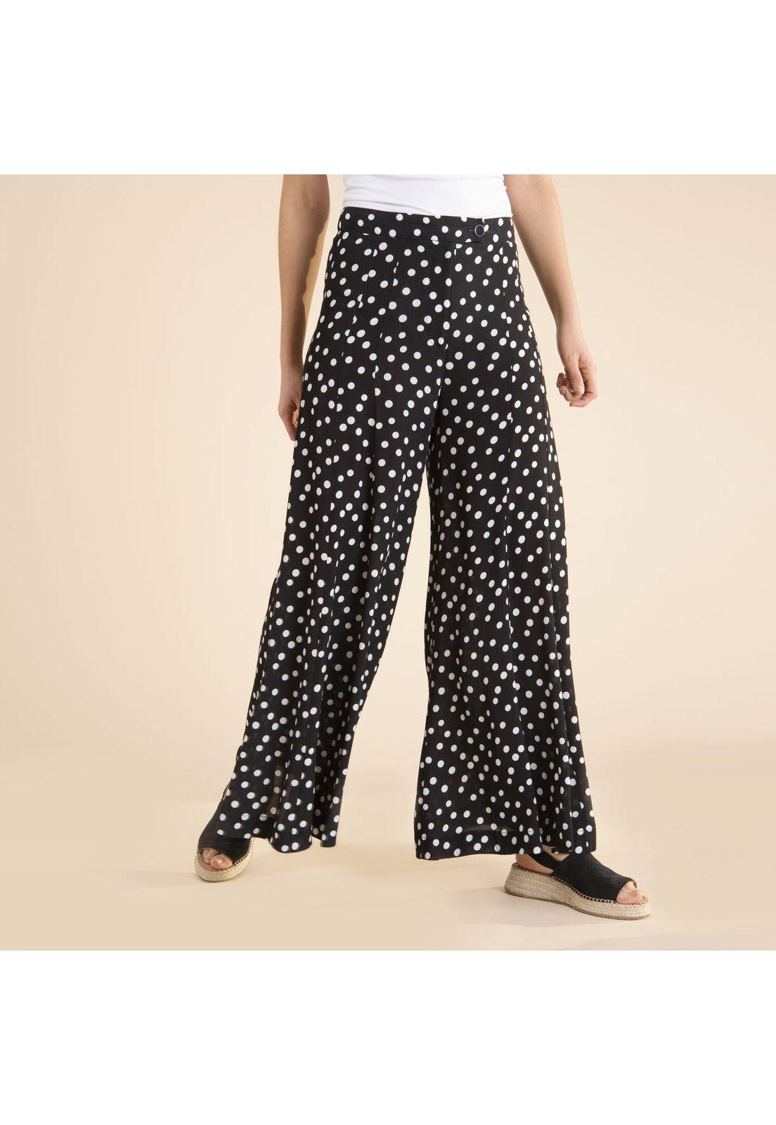Pantalón Mujer Selma Negro-1