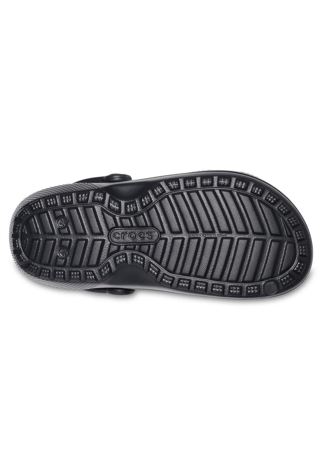 Zueco Crocs Hombre Classic Lined Clog Negro-5