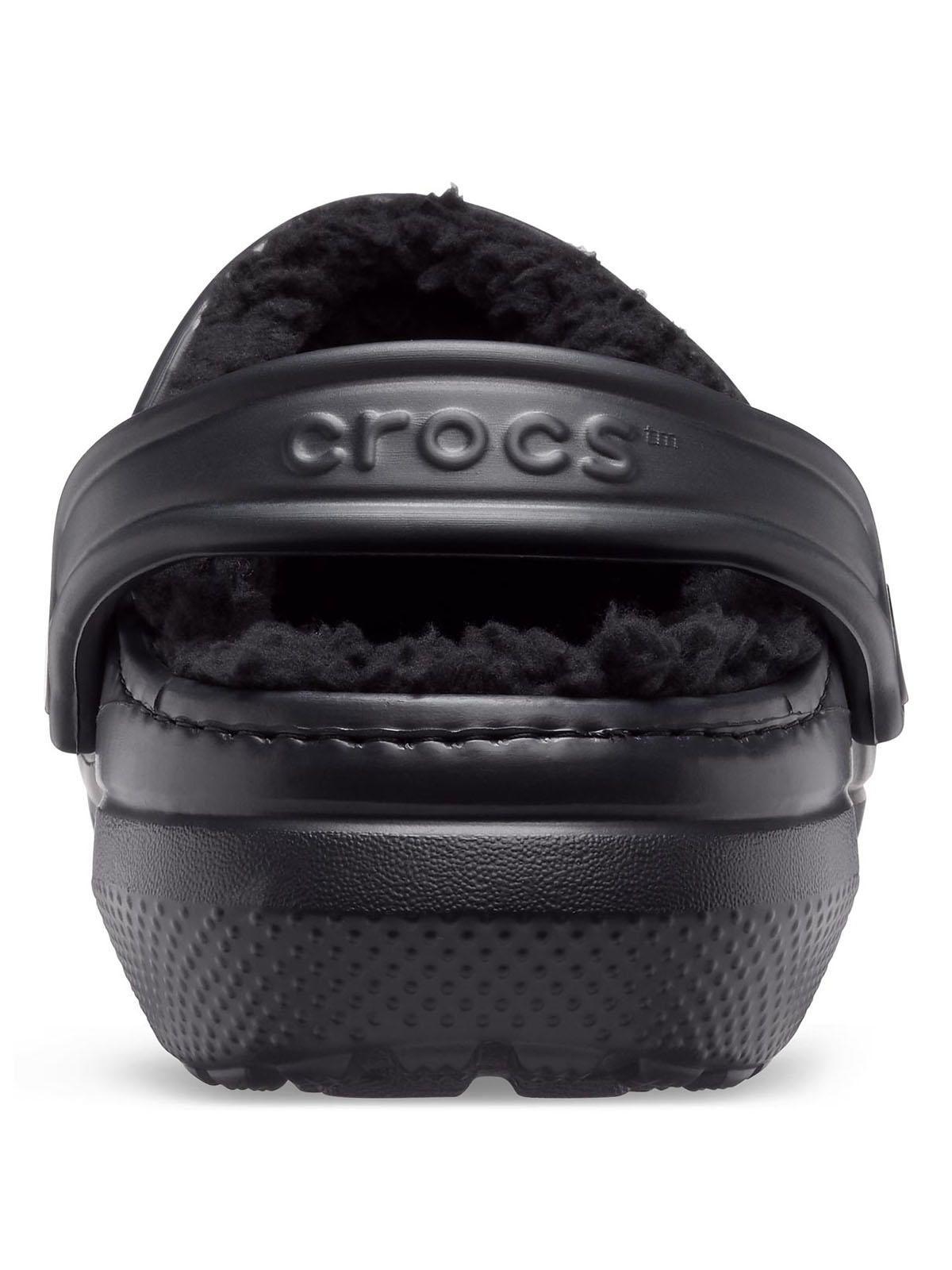 Zueco Crocs Hombre Classic Lined Clog Negro-8