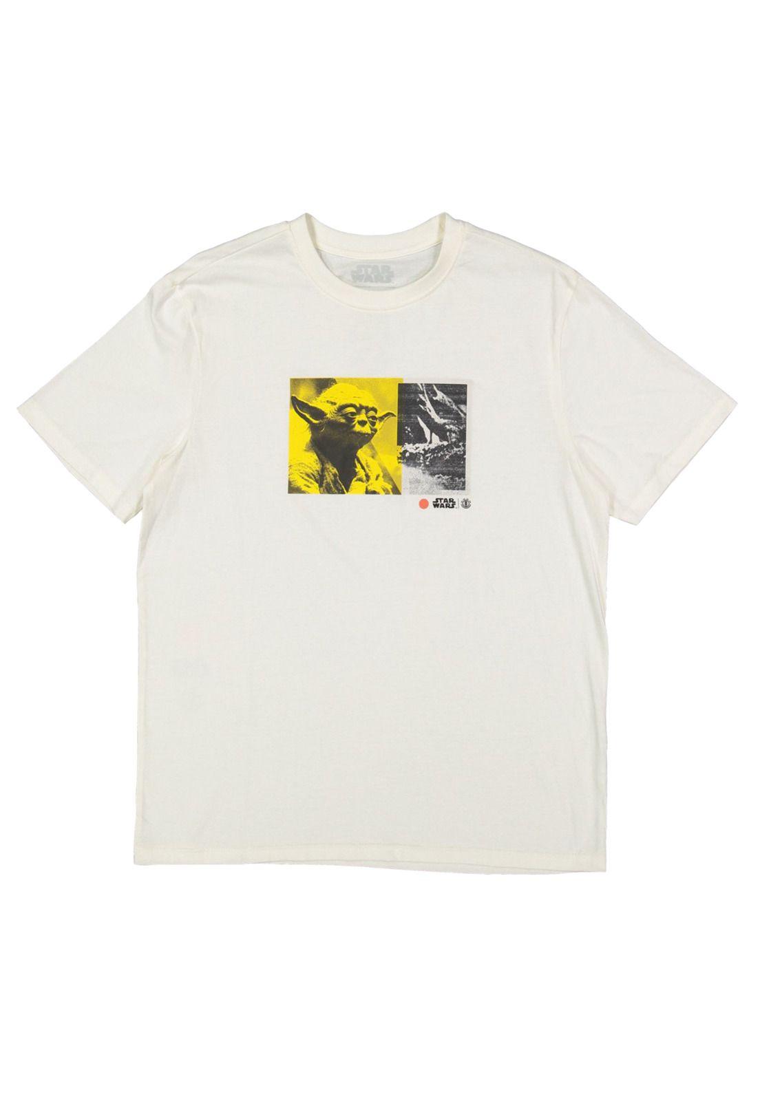 Polera M/C Hombre Star Wars™ Yoda Blanco-0