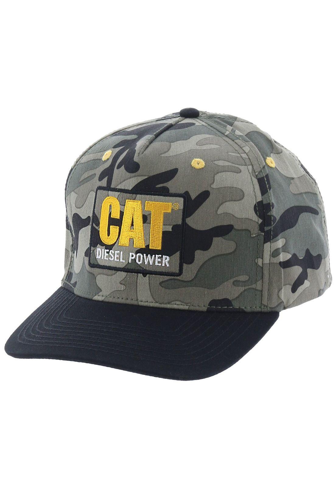 Jockey Hombre Diesel Power Flat Bill Cap Verde-0