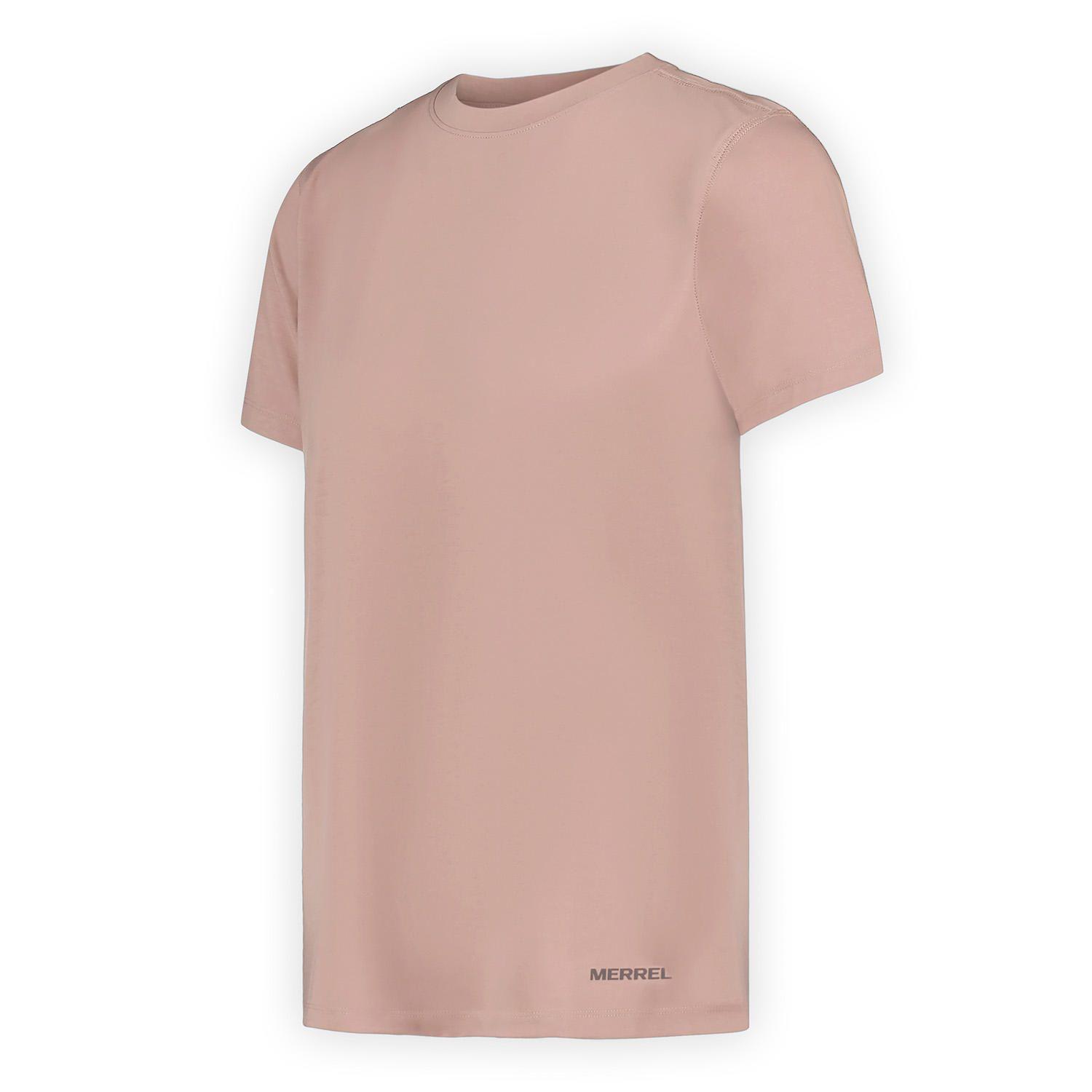 Polera Manga Corta Mujer Every Tencel Rosado-6