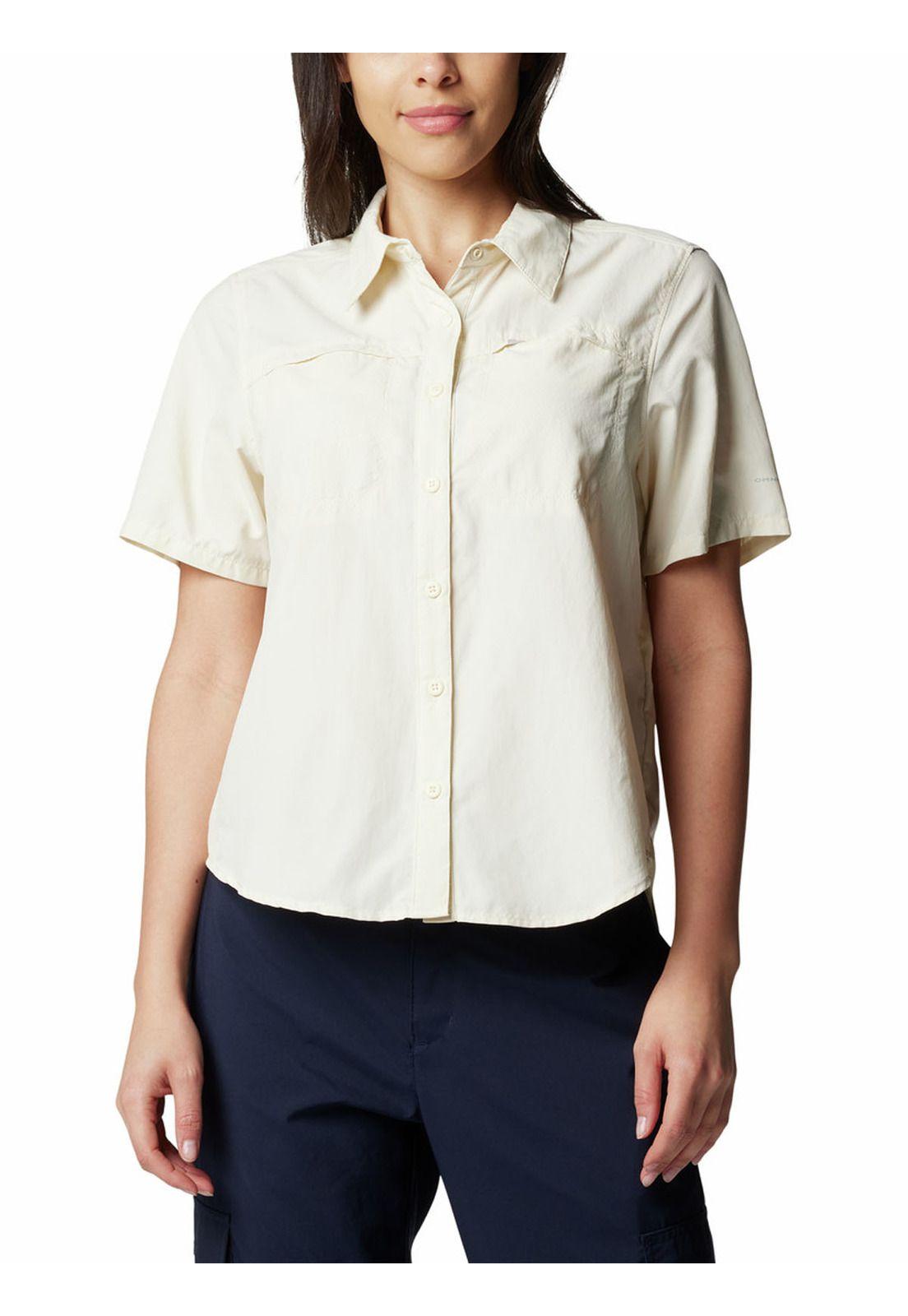 Blusa Mujer Silver Ridge 3.0 Blanco-0