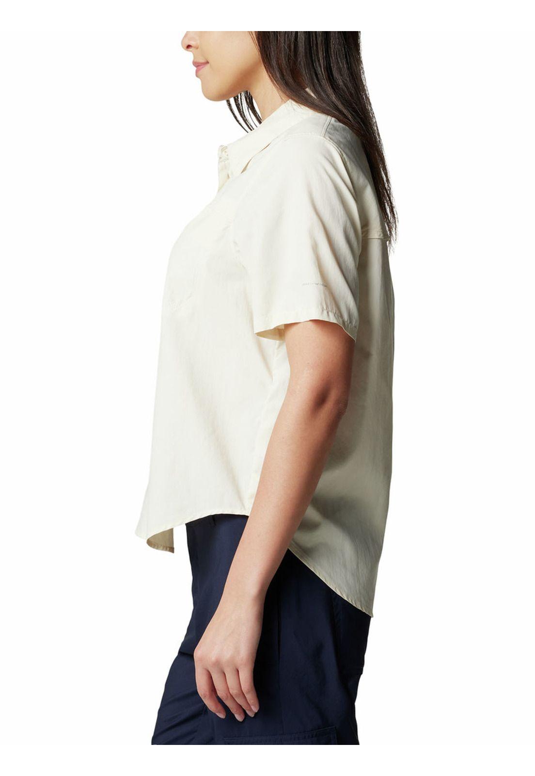 Blusa Mujer Silver Ridge 3.0 Blanco-1