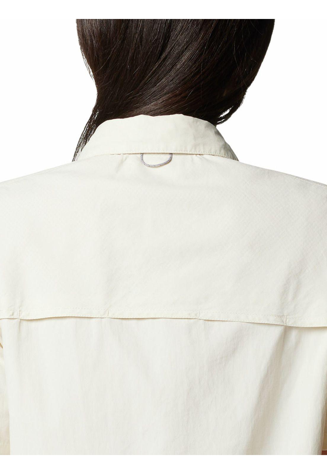 Blusa Mujer Silver Ridge 3.0 Blanco-4