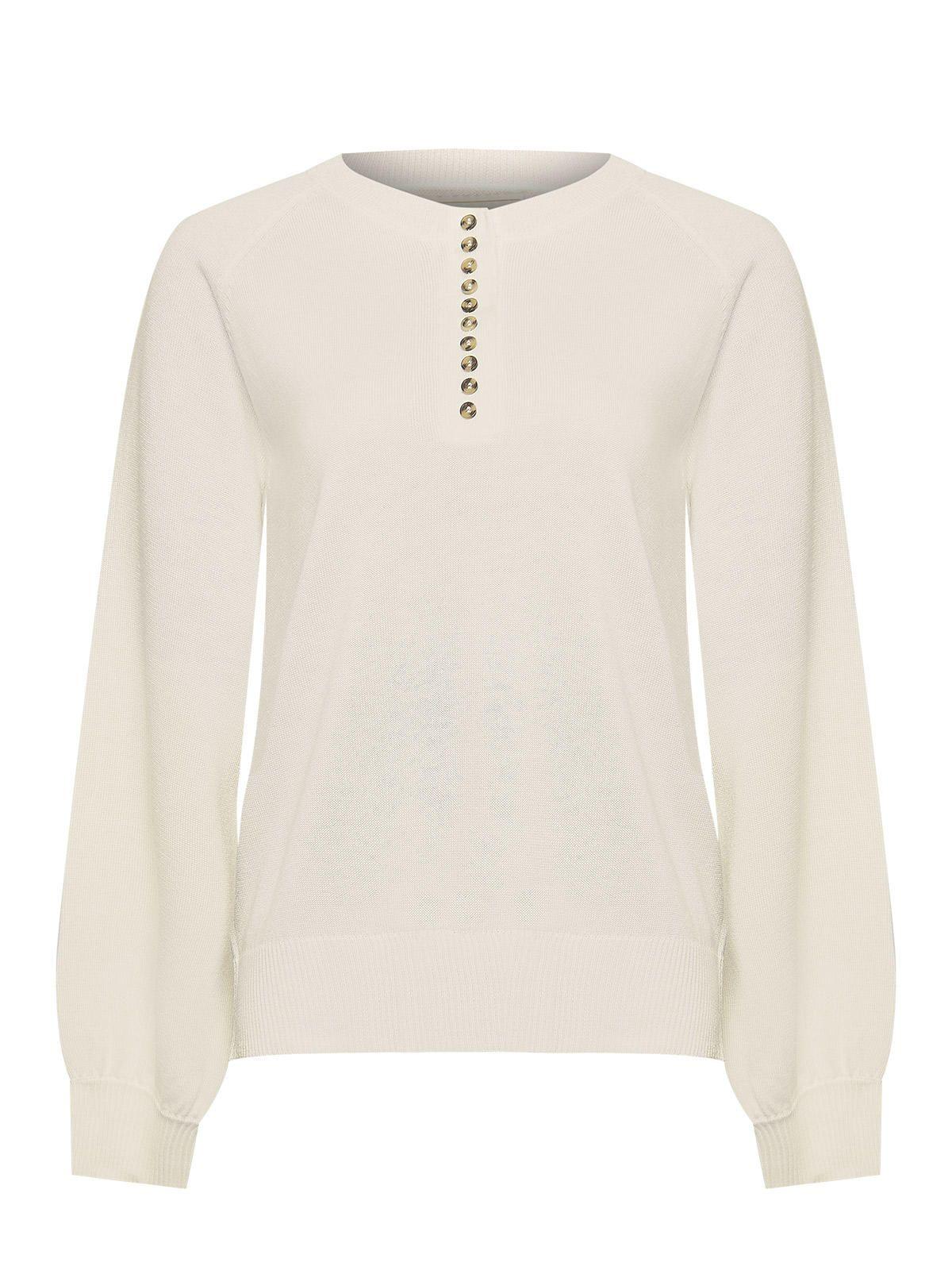 Sweater Mujer Omaha Blanco -0