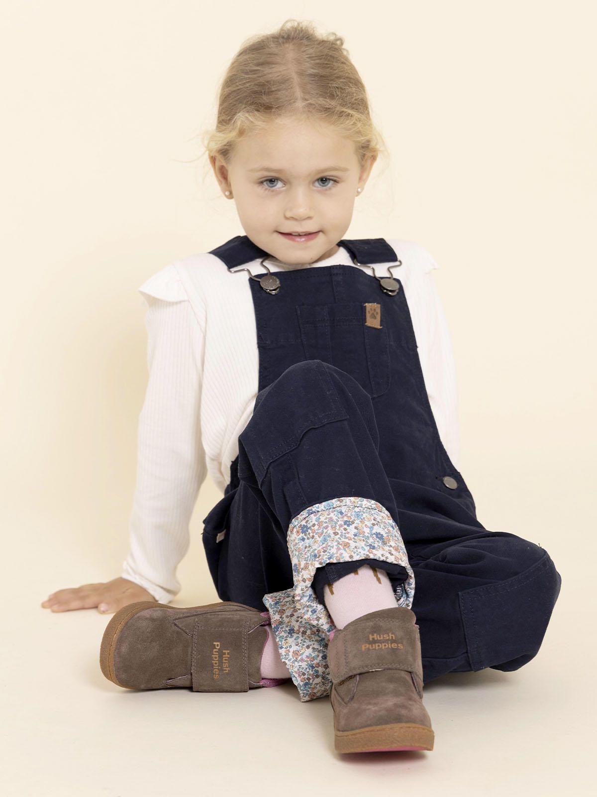 Botin Cuero Brunos Vl Niña Café-3