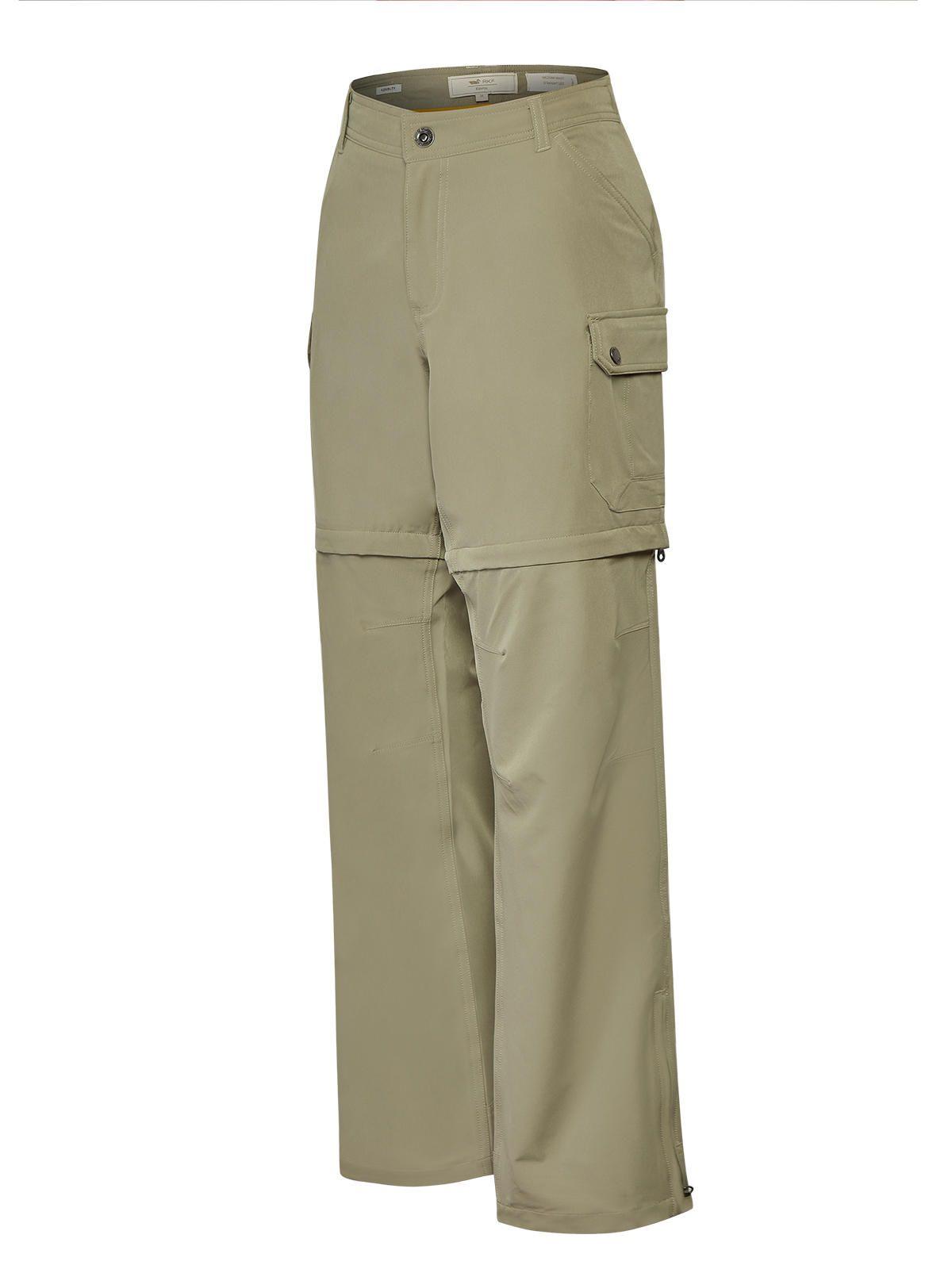 Pantalón Desmontable Mujer Verde -0