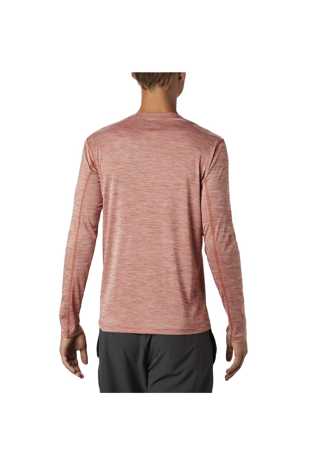 Polera Hombre Zero Rules Naranjo-1