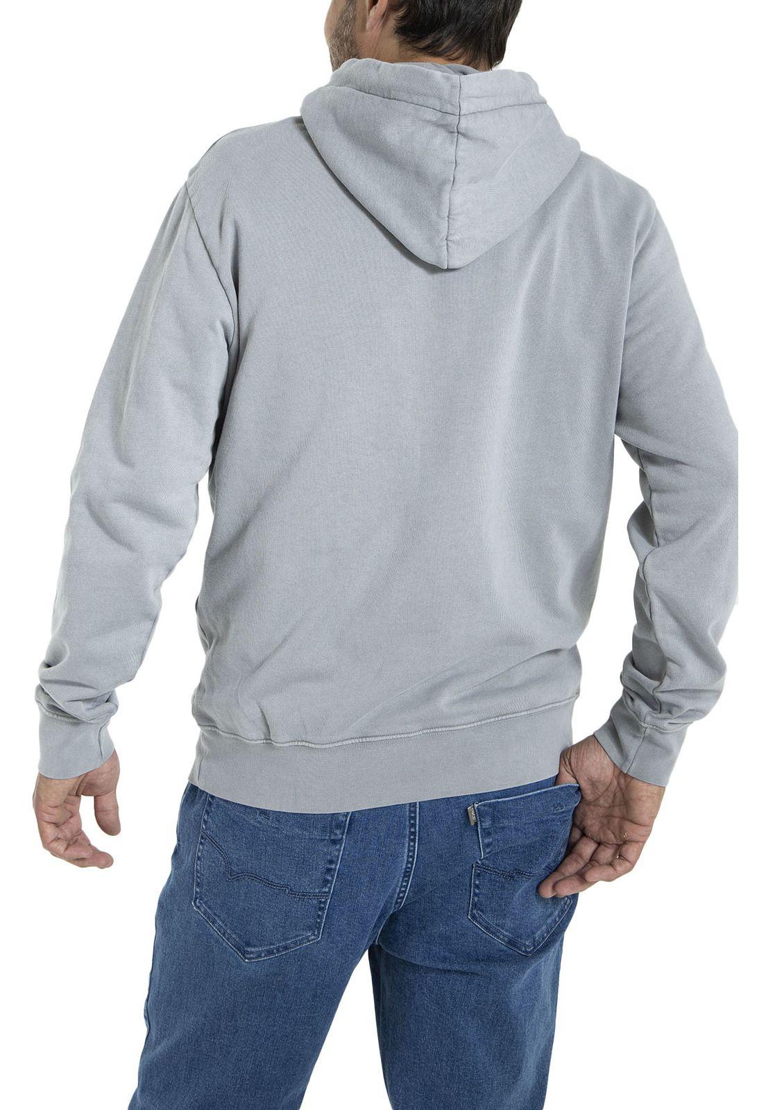 Polerón Algodón Orgánico Hombre Mila Grafito-5