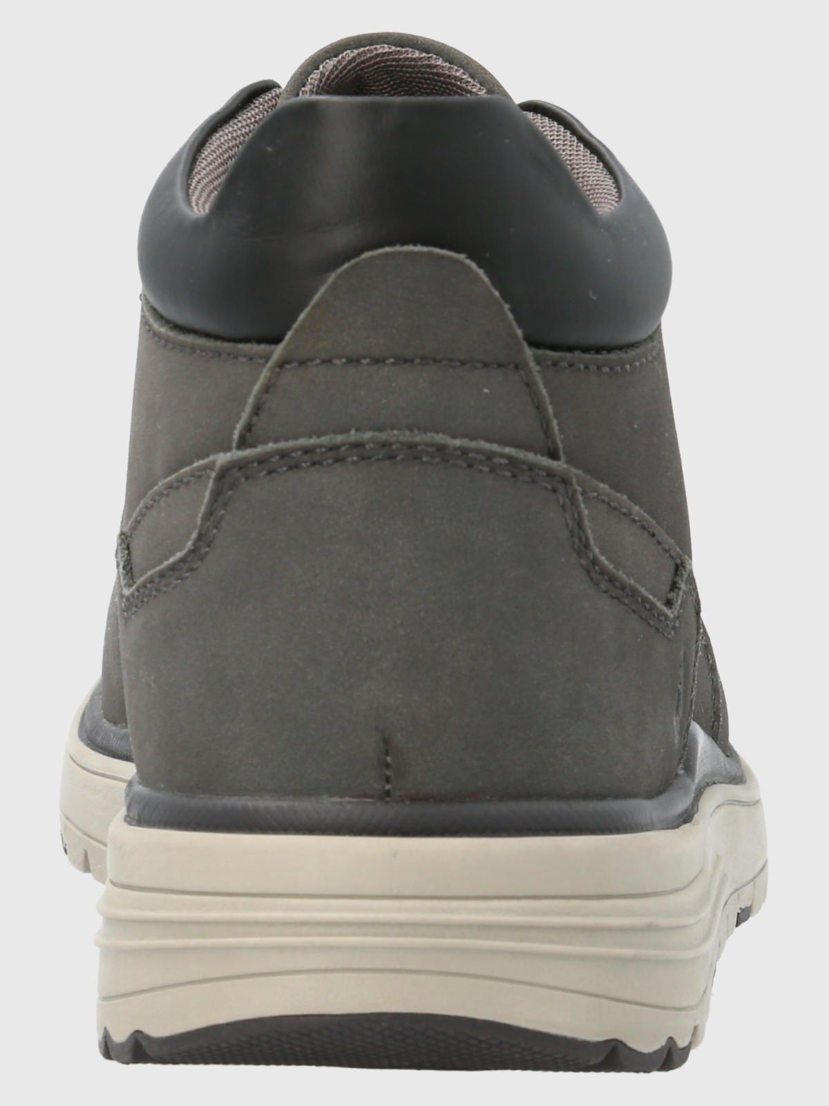 Botín Cuero Hombre William Gris Oscuro-6