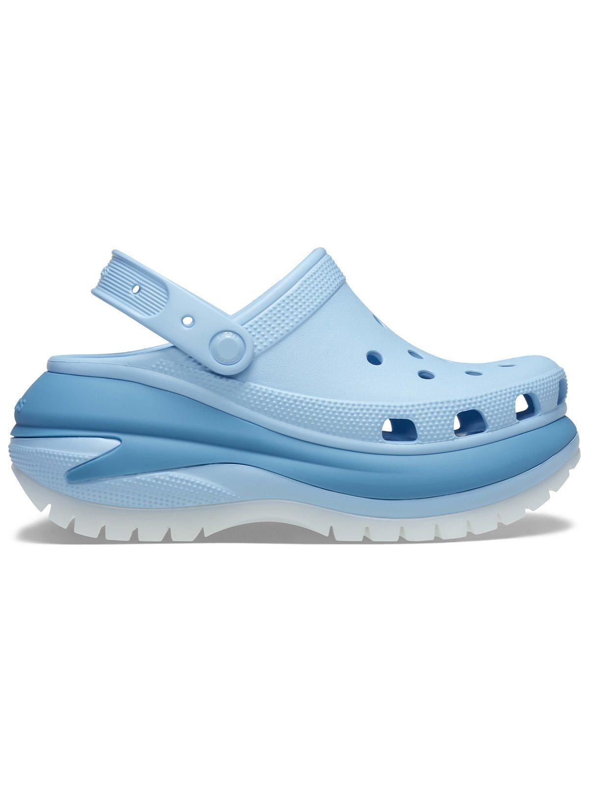 Zueco Crocs Mujer Megacrush Matte Celeste-0
