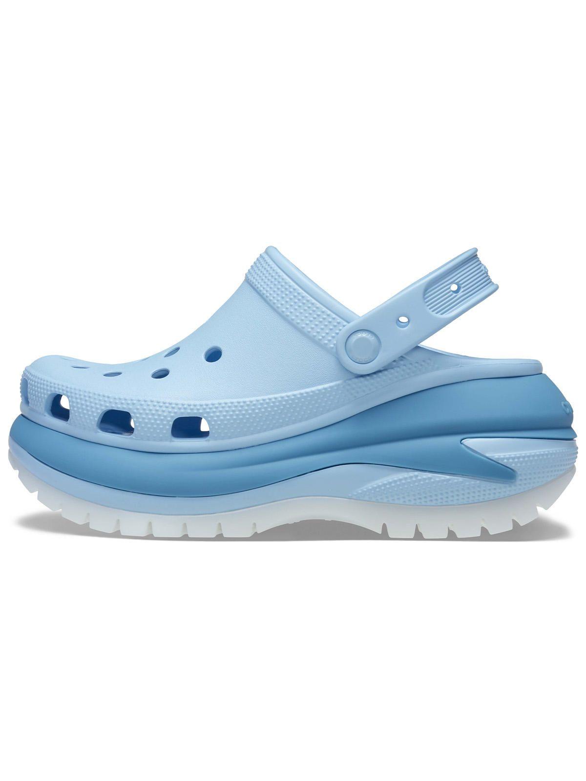 Zueco Crocs Mujer Megacrush Matte Celeste-1