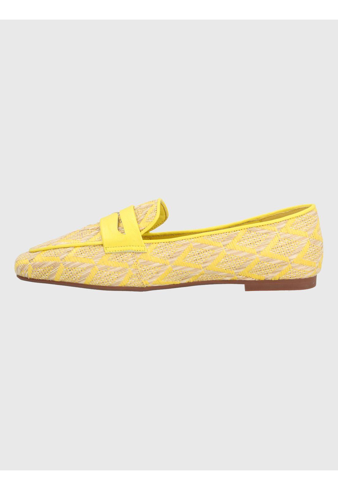 Mocasin Mujer Bellano Amarillo-5