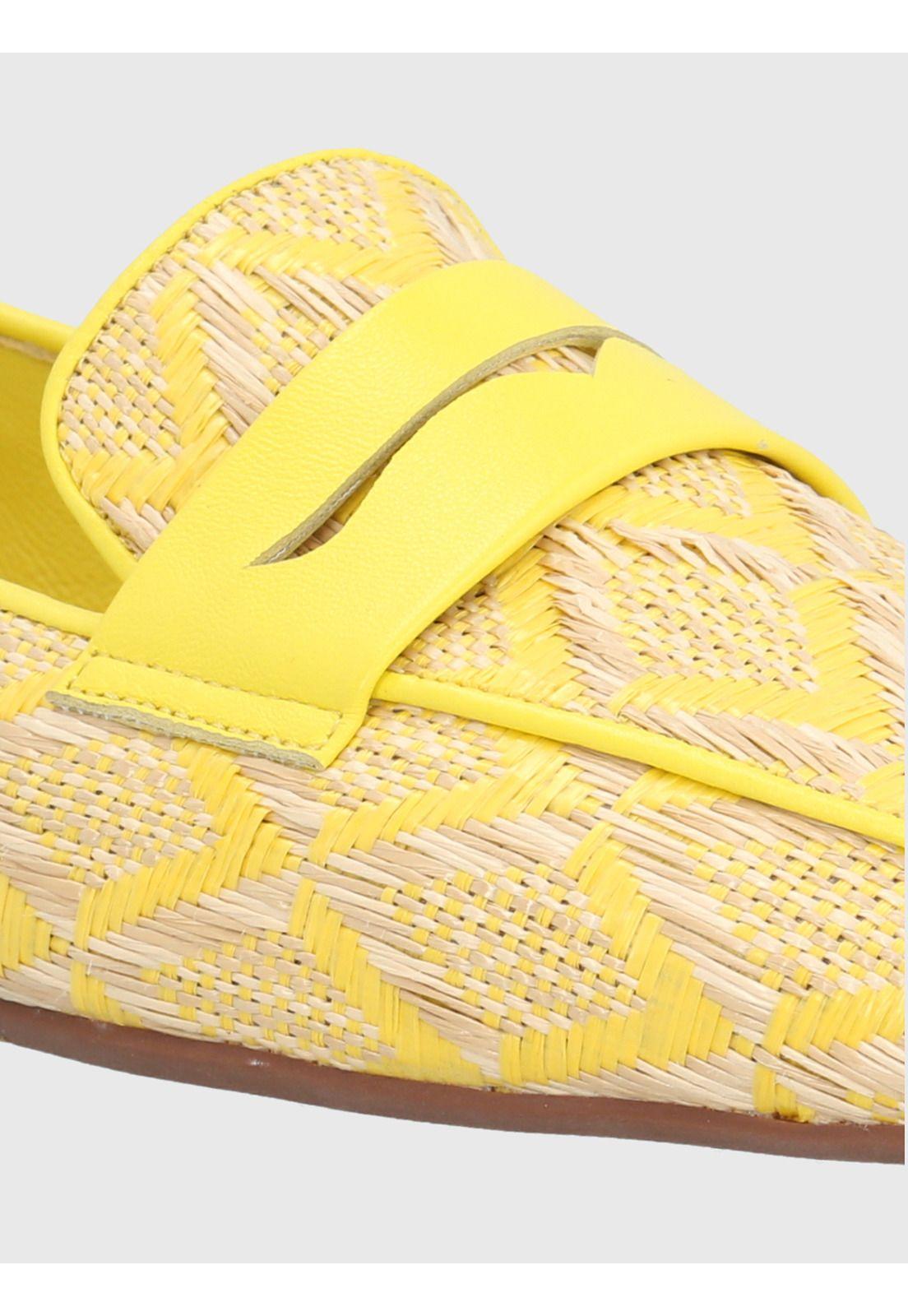 Mocasin Mujer Bellano Amarillo-7