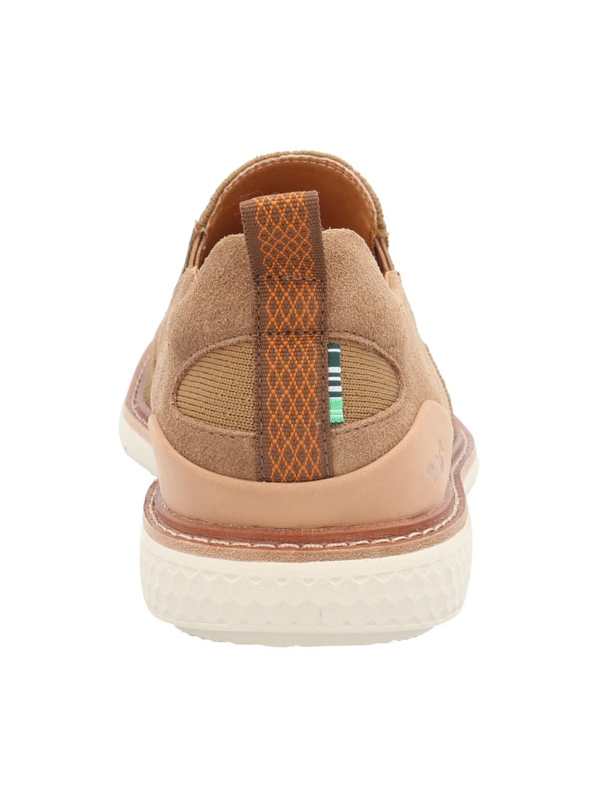 Zapatilla Cuero Hombre Sainz Café-6