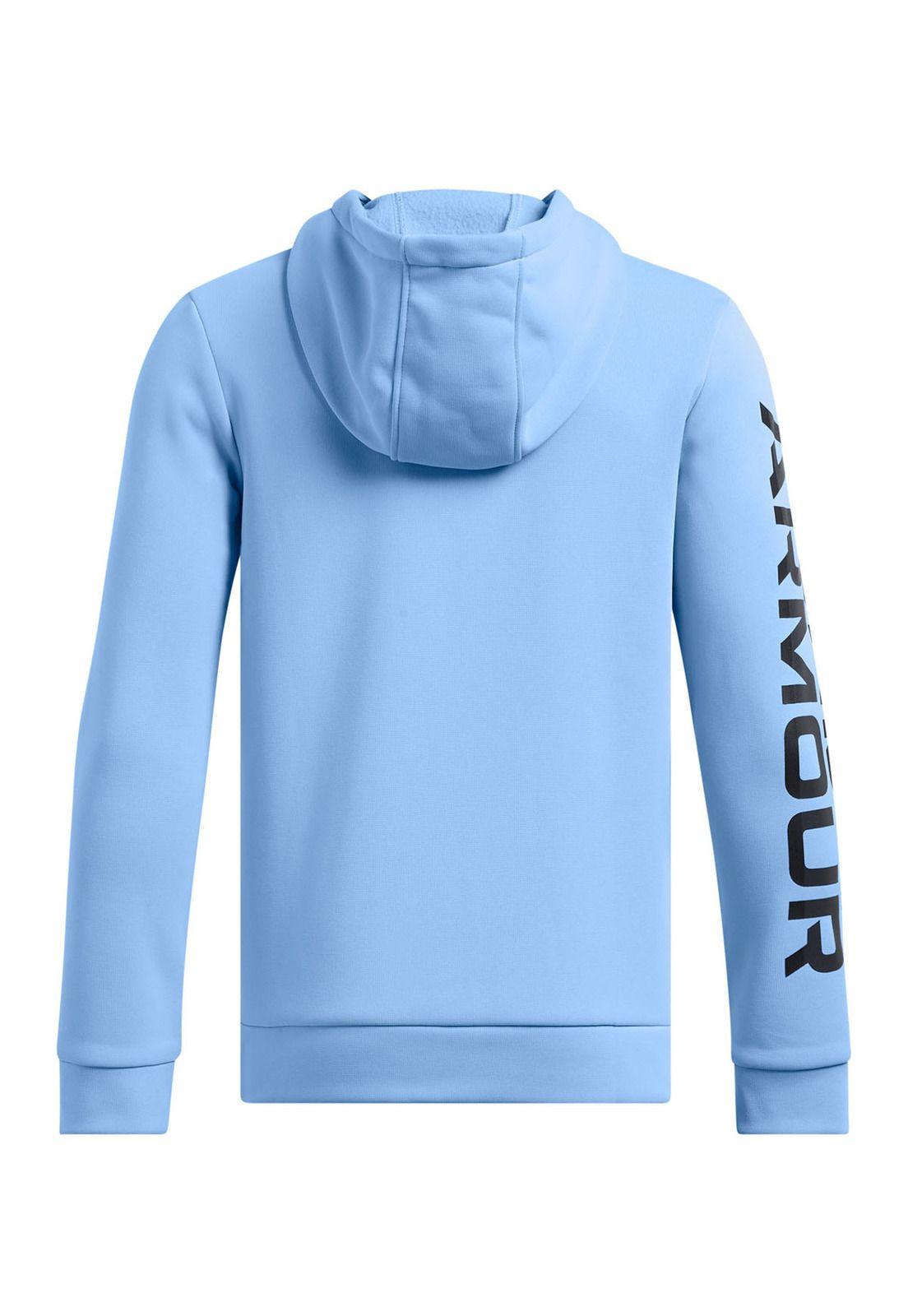 Polerón Armor Fleece® Wordmark niño Azul-1
