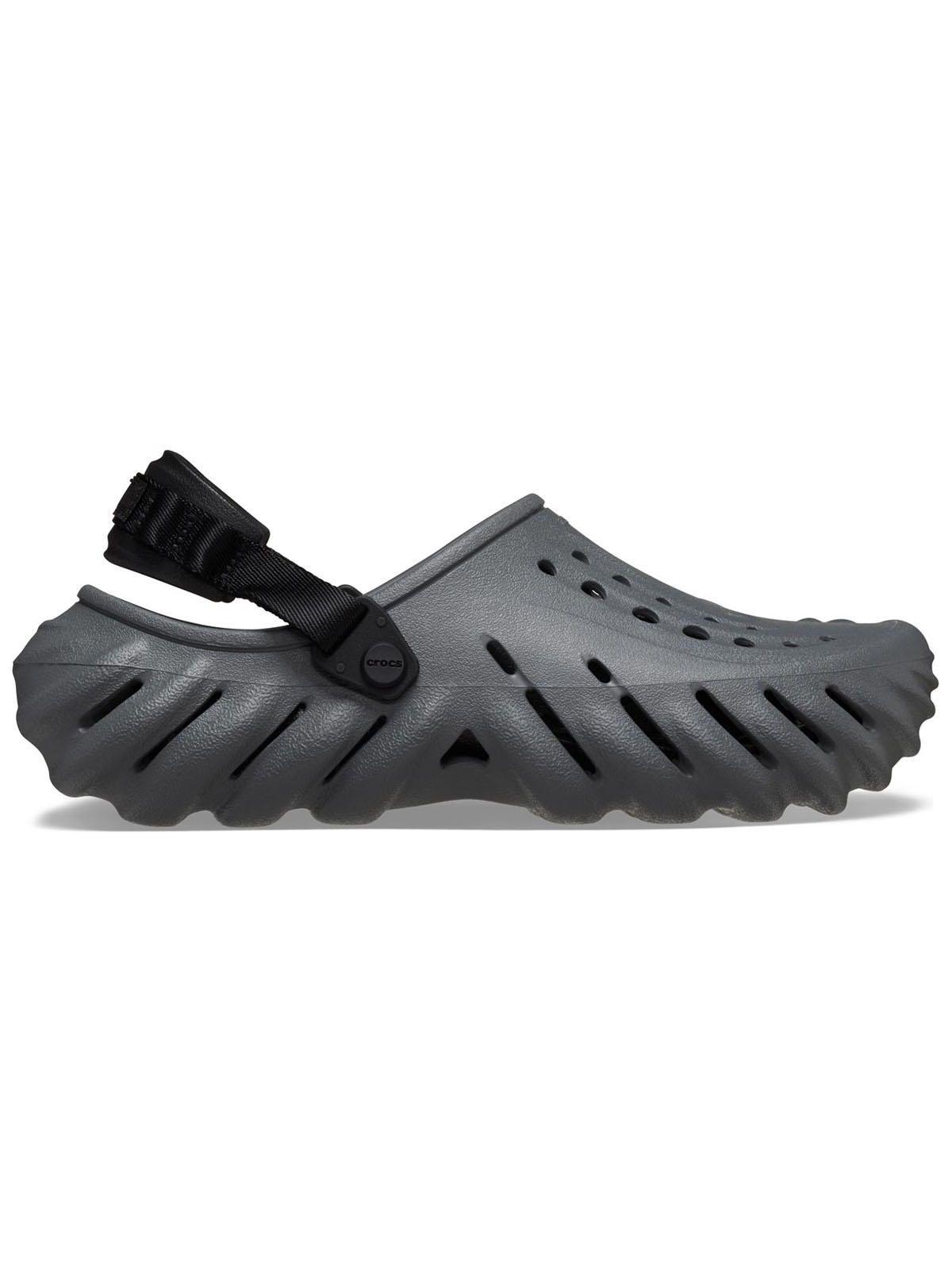 Zueco Crocs Hombre Echo Clog Sltgry Gris-0