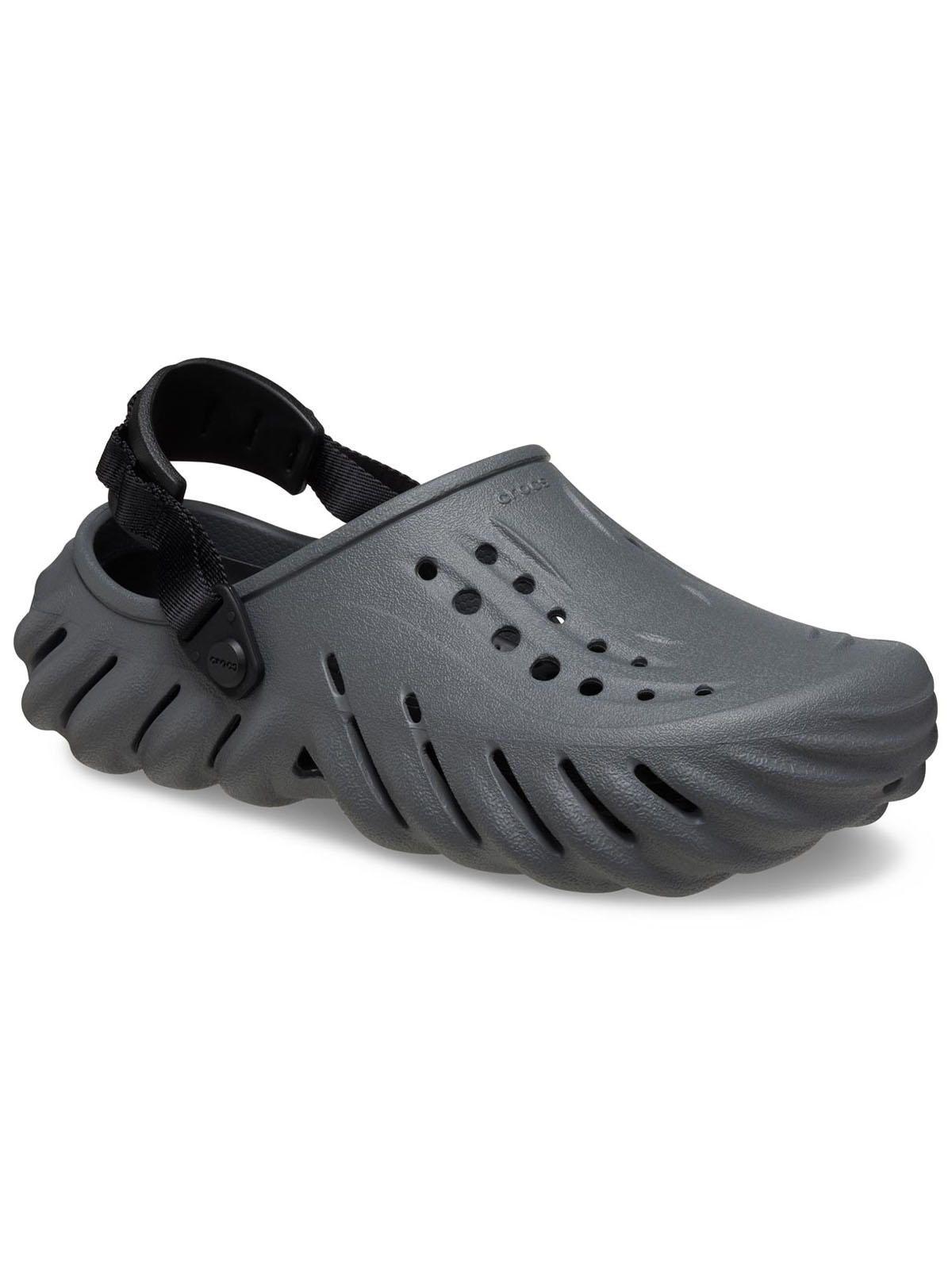 Zueco Crocs Hombre Echo Clog Sltgry Gris-6