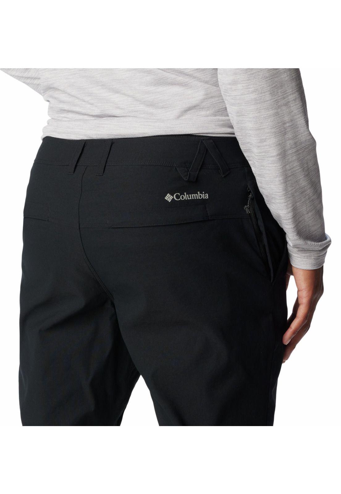 Pantalón De Nieve Hombre Black Mes Woven Negro-4